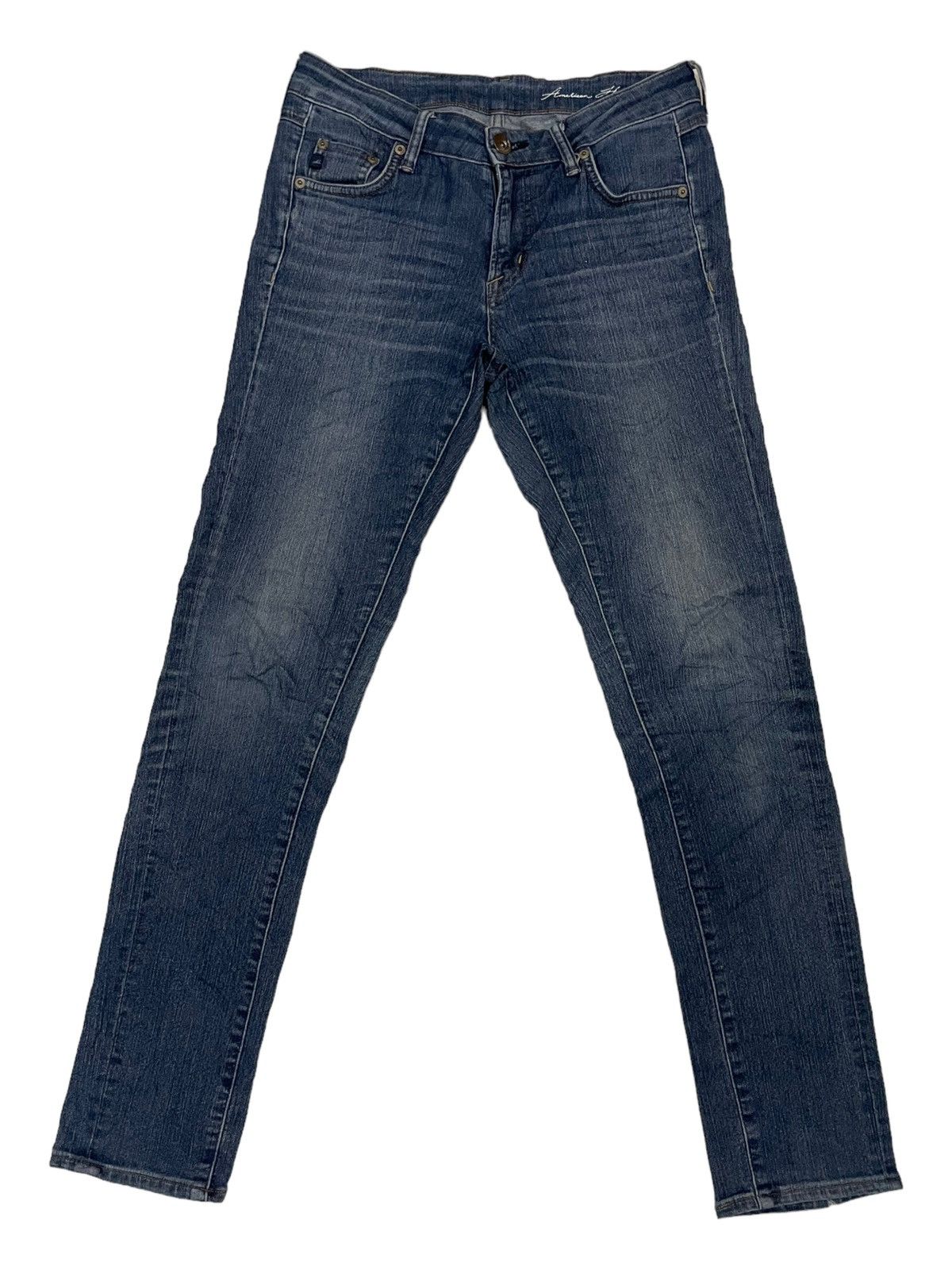 If Six Was Nine × Japanese Brand Vintage American Holic Slim Fit Indigo Denim Size US 30 / EU 46 - 1 Thumbnail