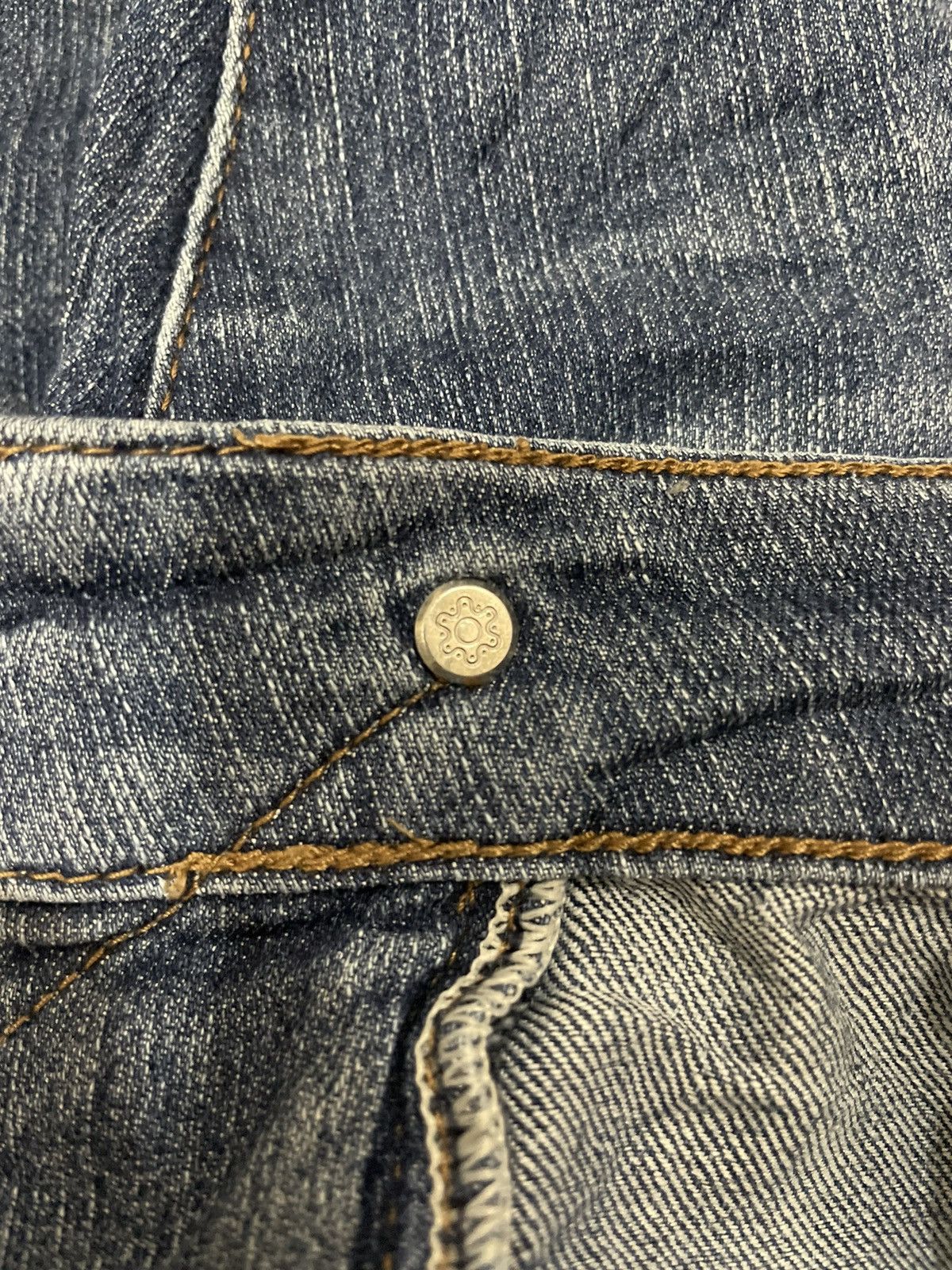 If Six Was Nine × Japanese Brand Vintage American Holic Slim Fit Indigo Denim Size US 30 / EU 46 - 13 Thumbnail