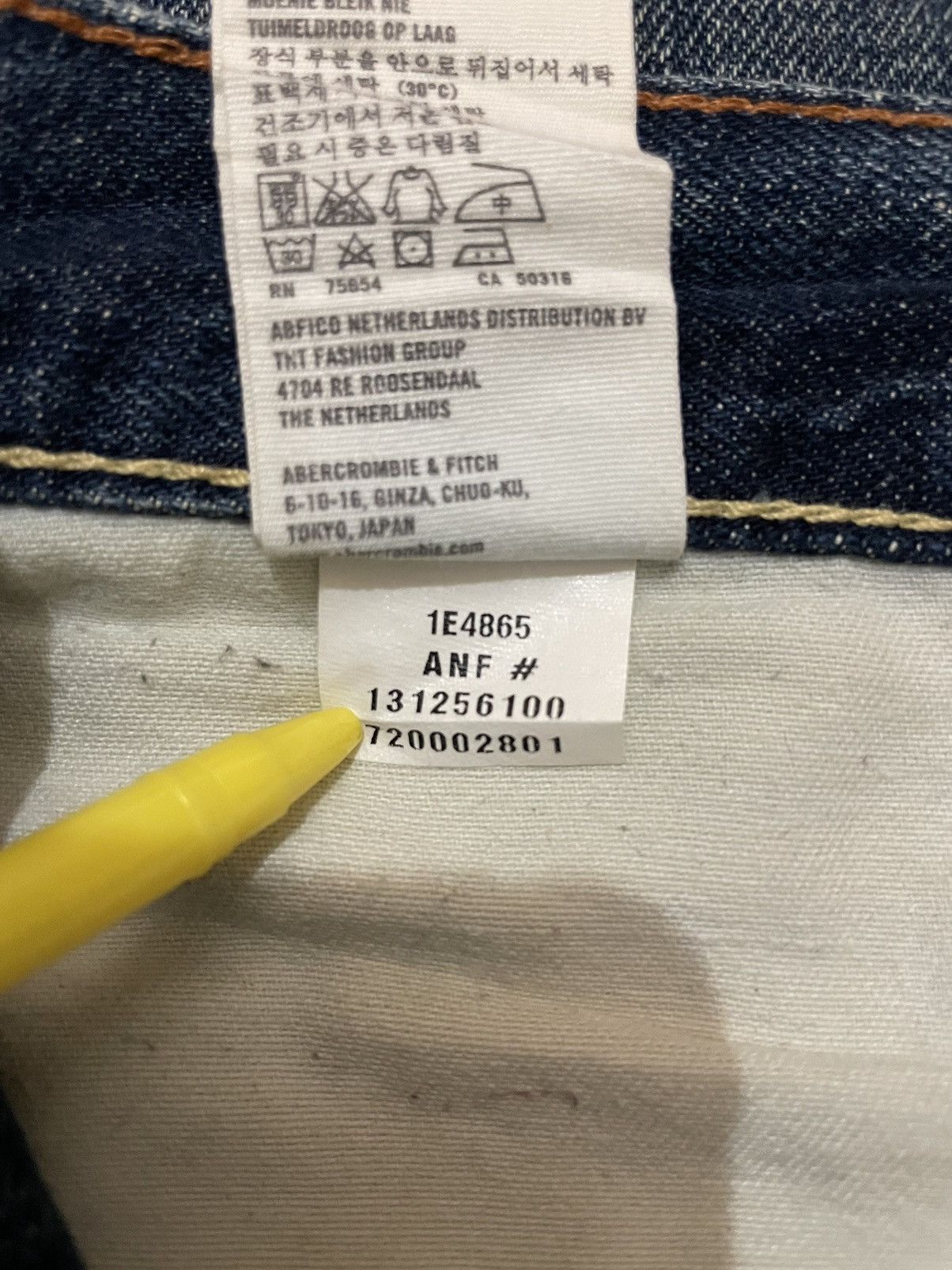 Abercrombie & Fitch × Vintage Vintage Abercrombie & Fitch Faded Jeans Size US 30 / EU 46 - 13 Thumbnail