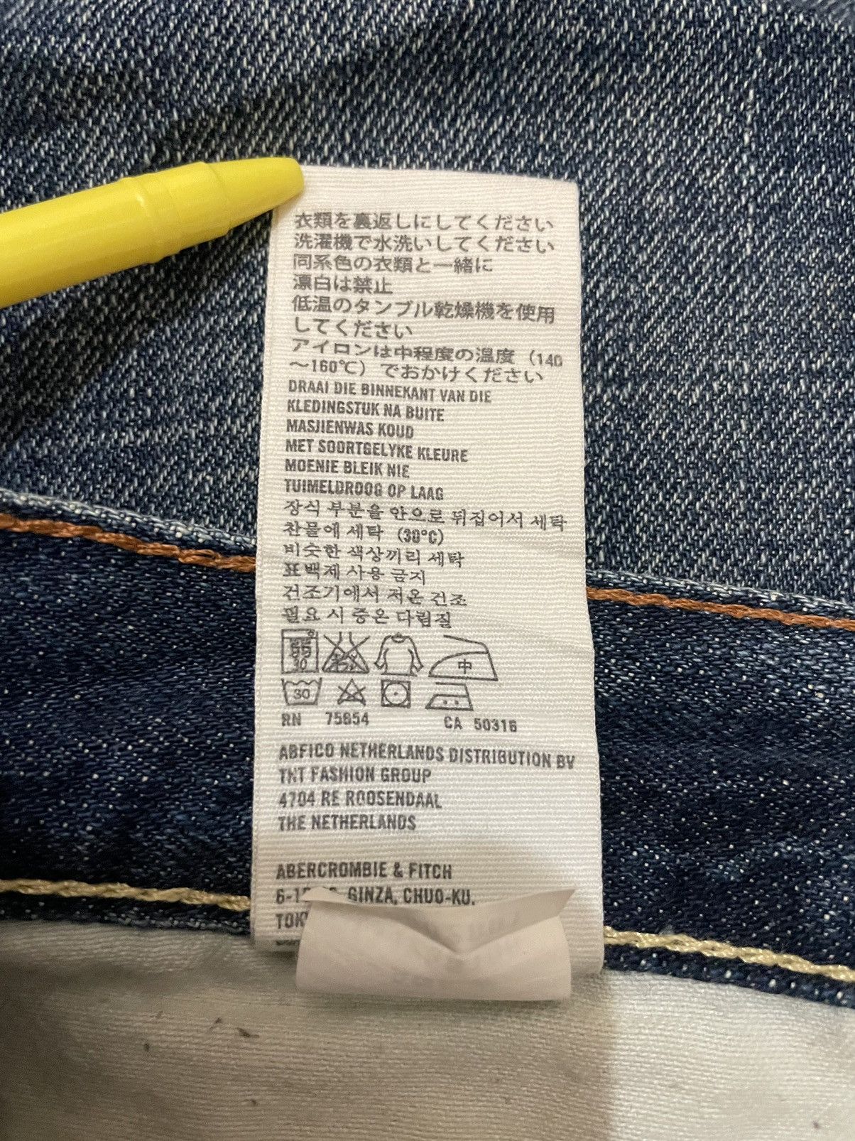 Abercrombie & Fitch × Vintage Vintage Abercrombie & Fitch Faded Jeans Size US 30 / EU 46 - 12 Thumbnail