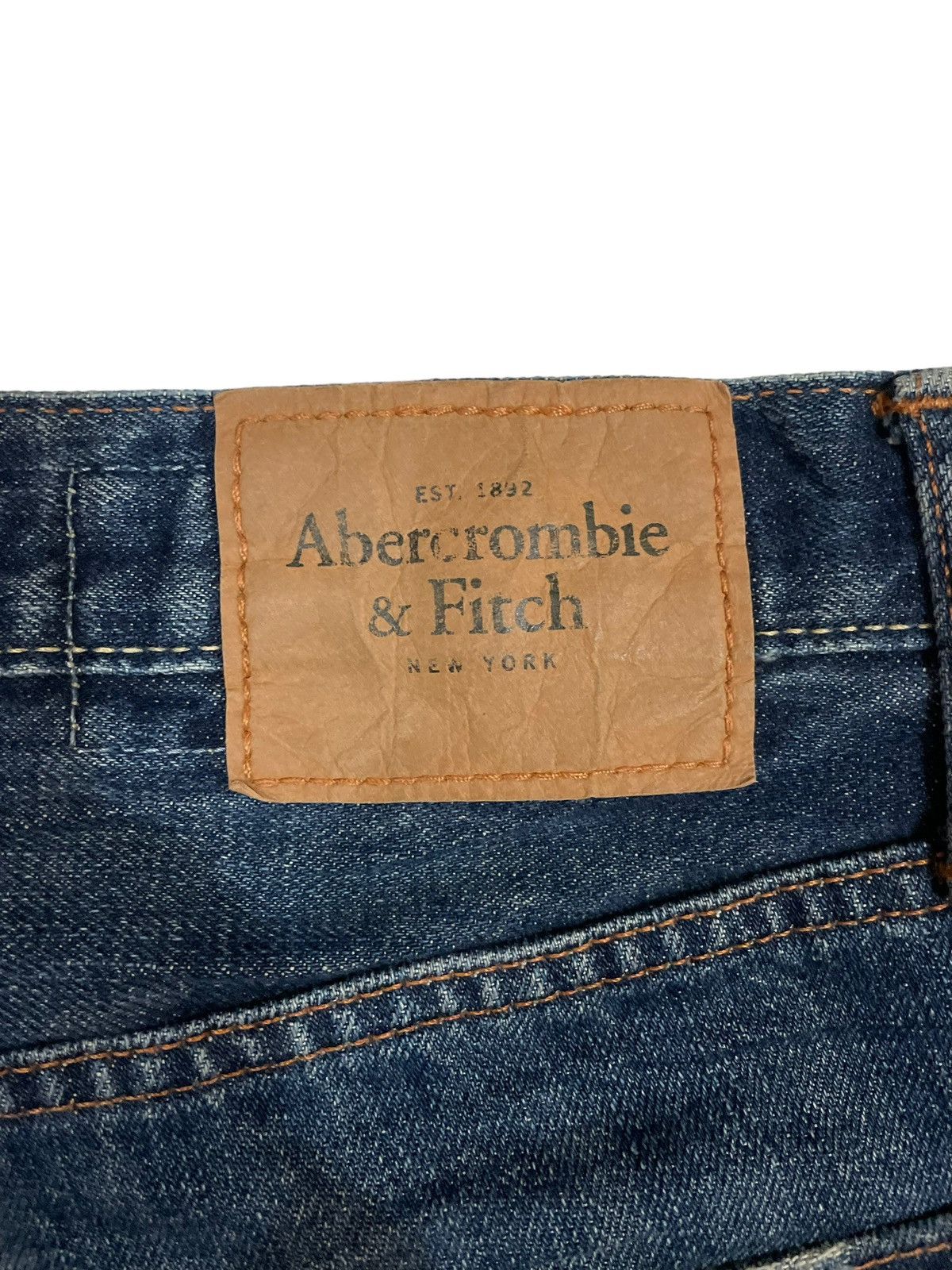 Abercrombie & Fitch × Vintage Vintage Abercrombie & Fitch Faded Jeans Size US 30 / EU 46 - 10 Thumbnail