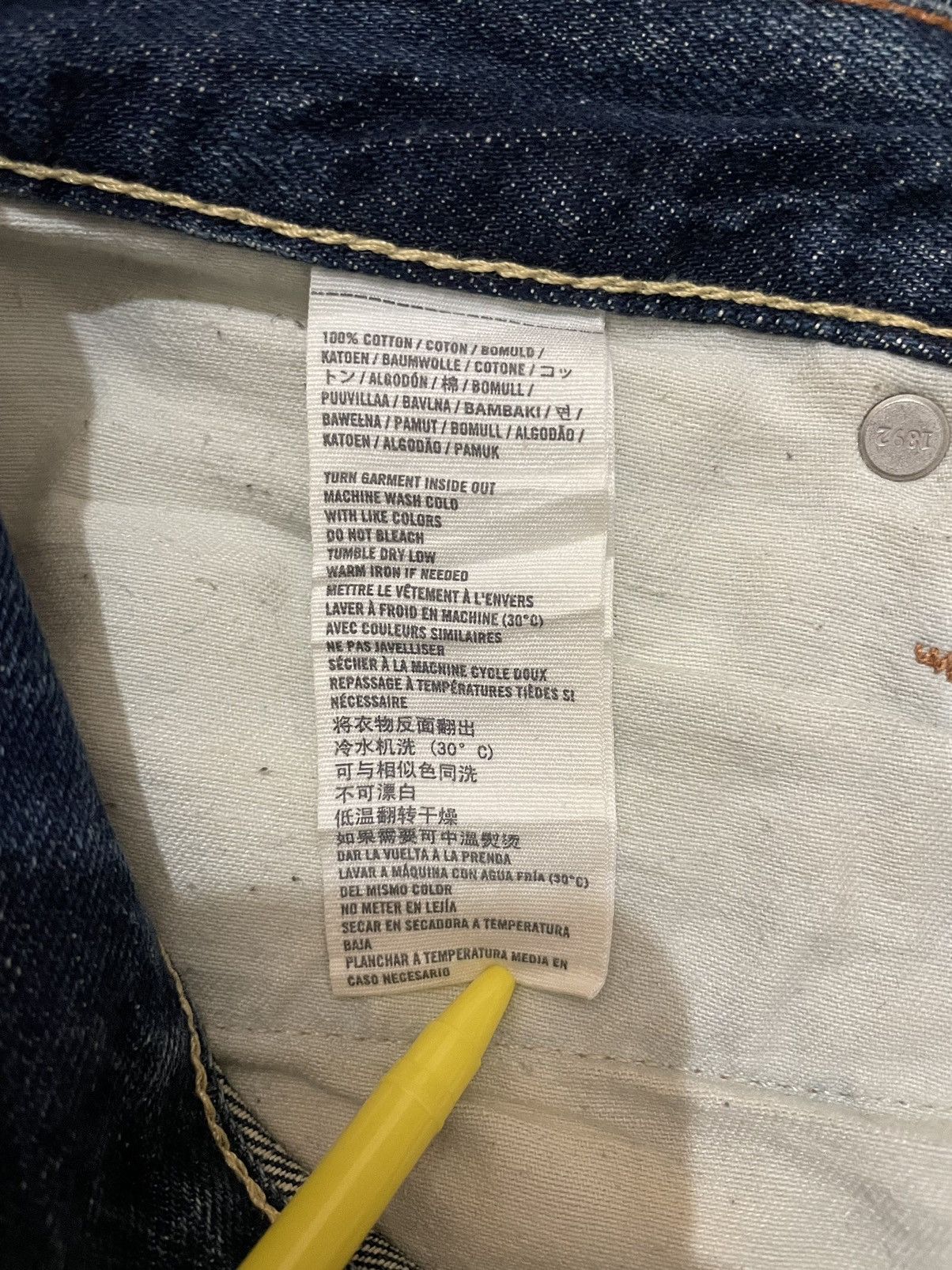 Abercrombie & Fitch × Vintage Vintage Abercrombie & Fitch Faded Jeans Size US 30 / EU 46 - 11 Thumbnail