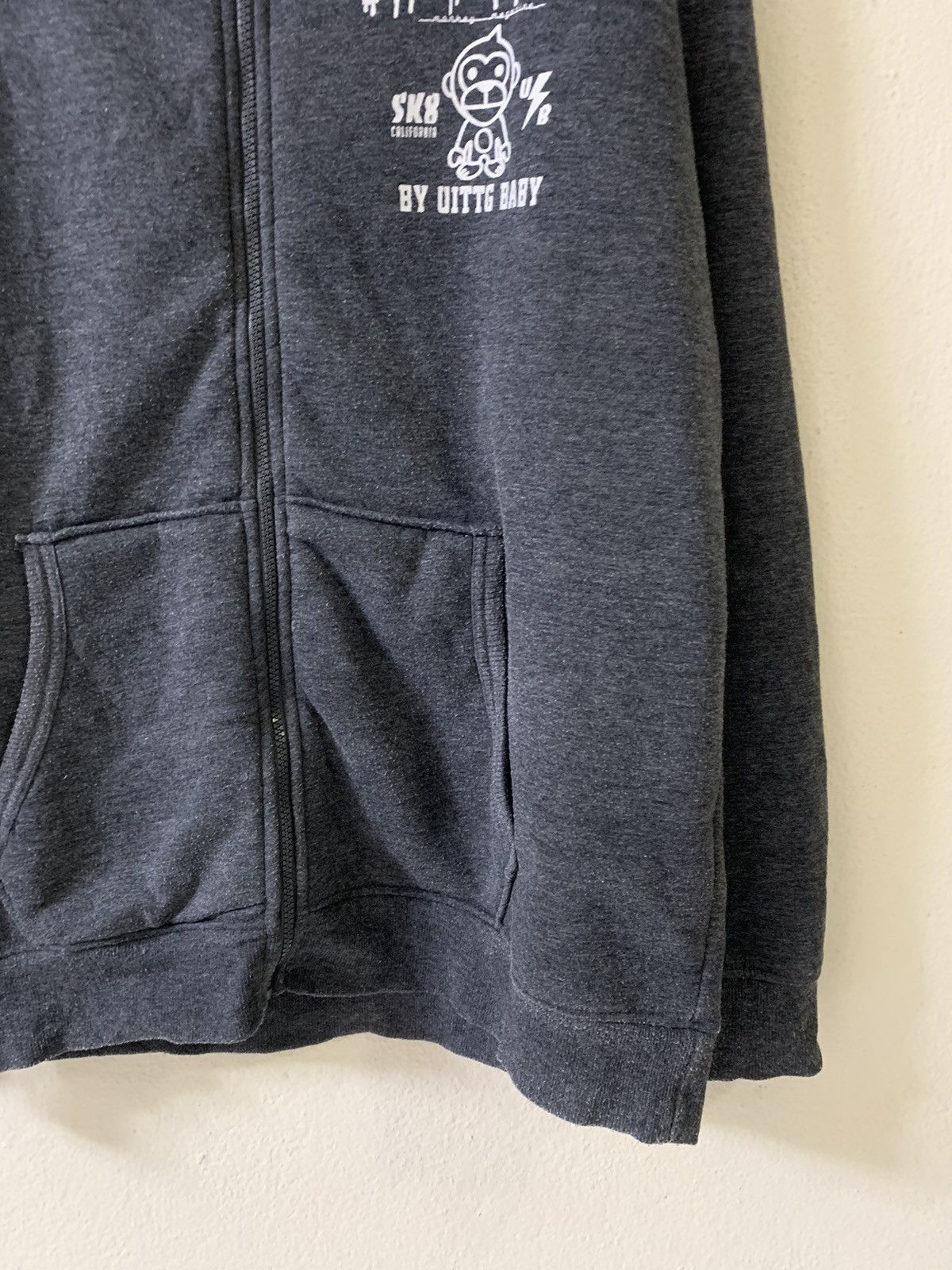 Japanese Brand Uittg Baby Hoodie Size US XXL / EU 58 / 5 - 2 Thumbnail