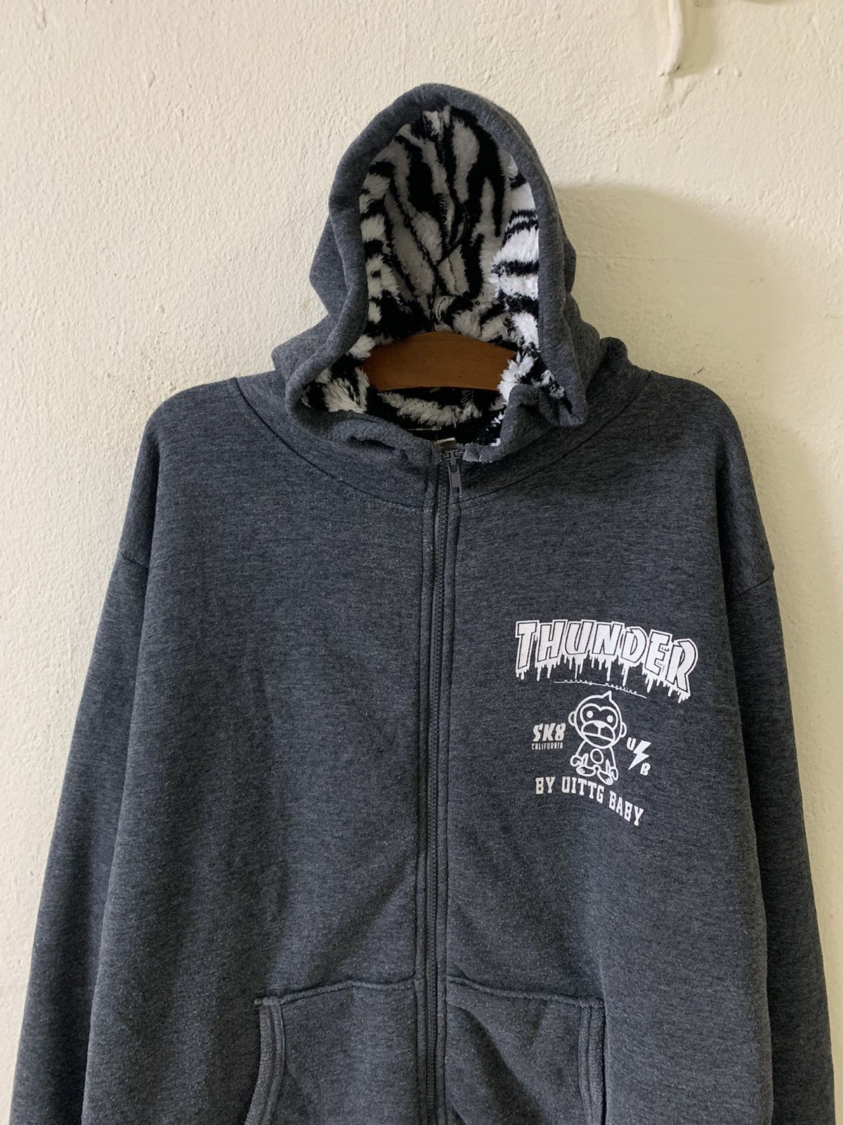 Japanese Brand Uittg Baby Hoodie Size US XXL / EU 58 / 5 - 4 Thumbnail