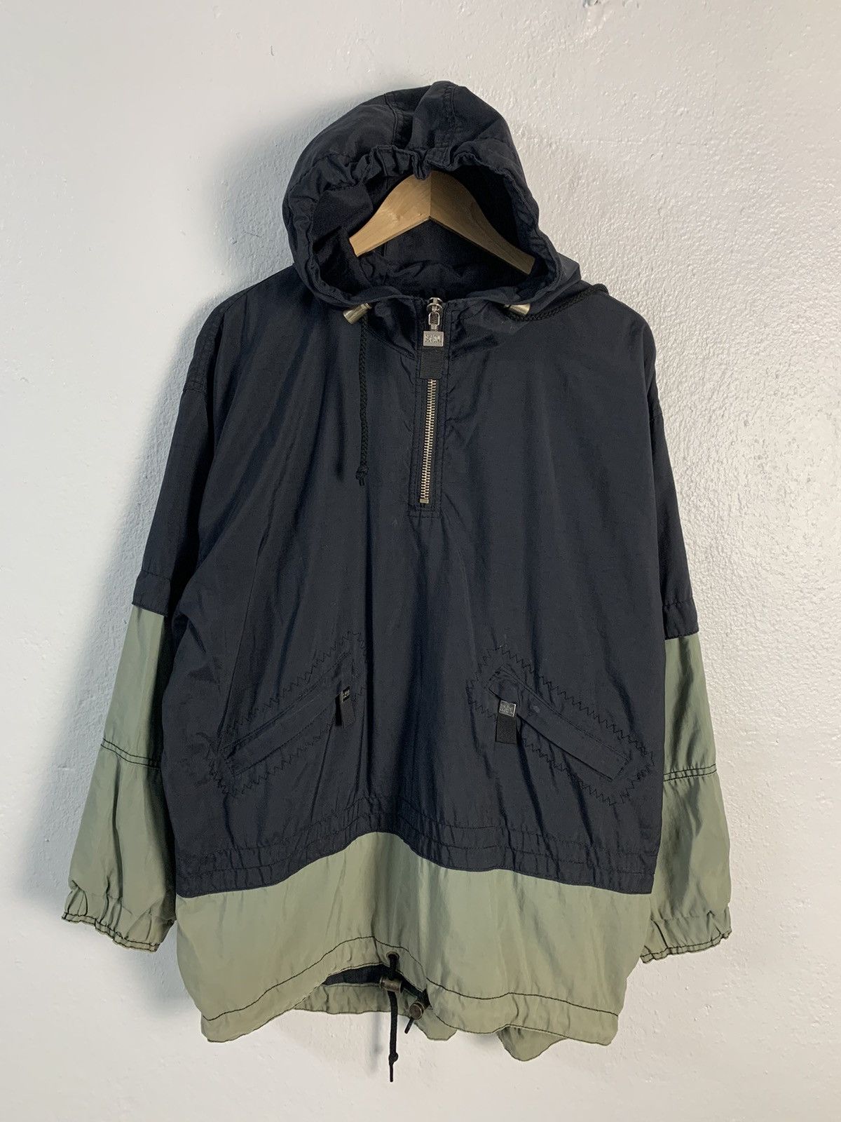 Japanese Brand Back Bowl By Goldwin Hoodie Pullover Windbreaker Size US XL / EU 56 / 4 - 8 Thumbnail