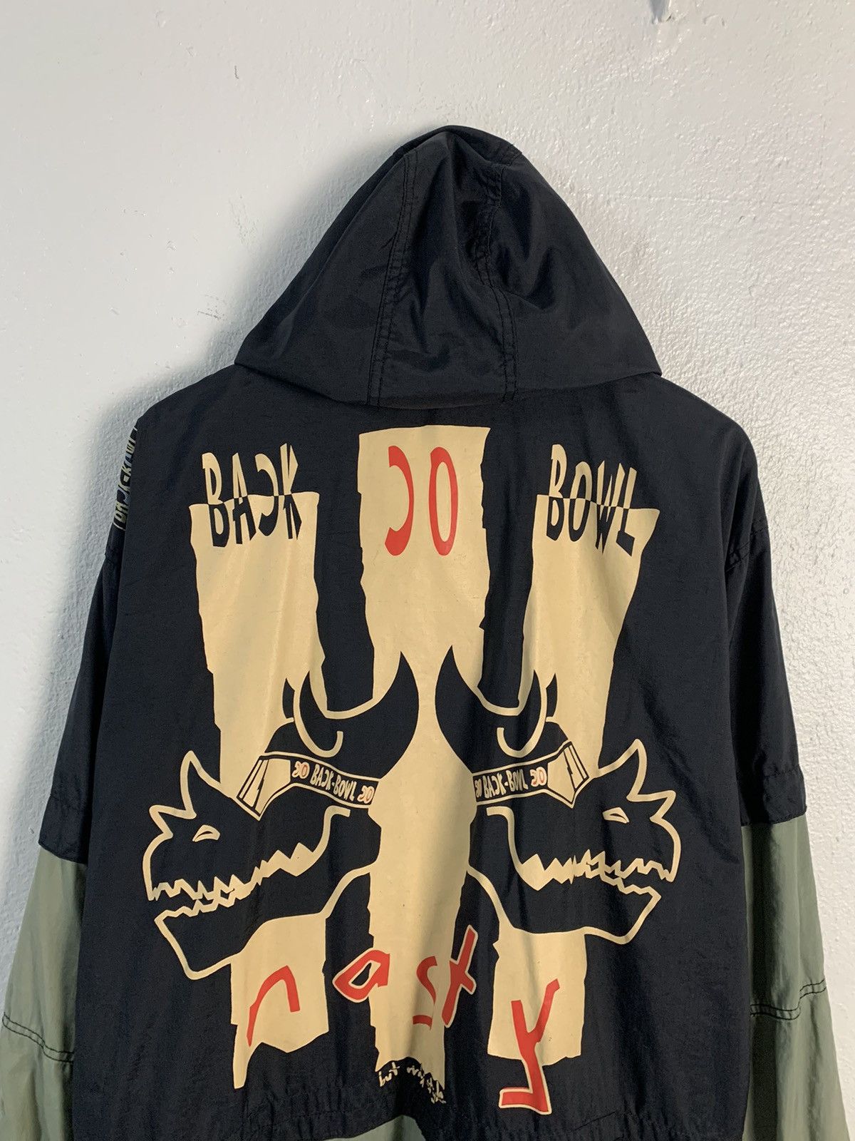 Japanese Brand Back Bowl By Goldwin Hoodie Pullover Windbreaker Size US XL / EU 56 / 4 - 4 Thumbnail