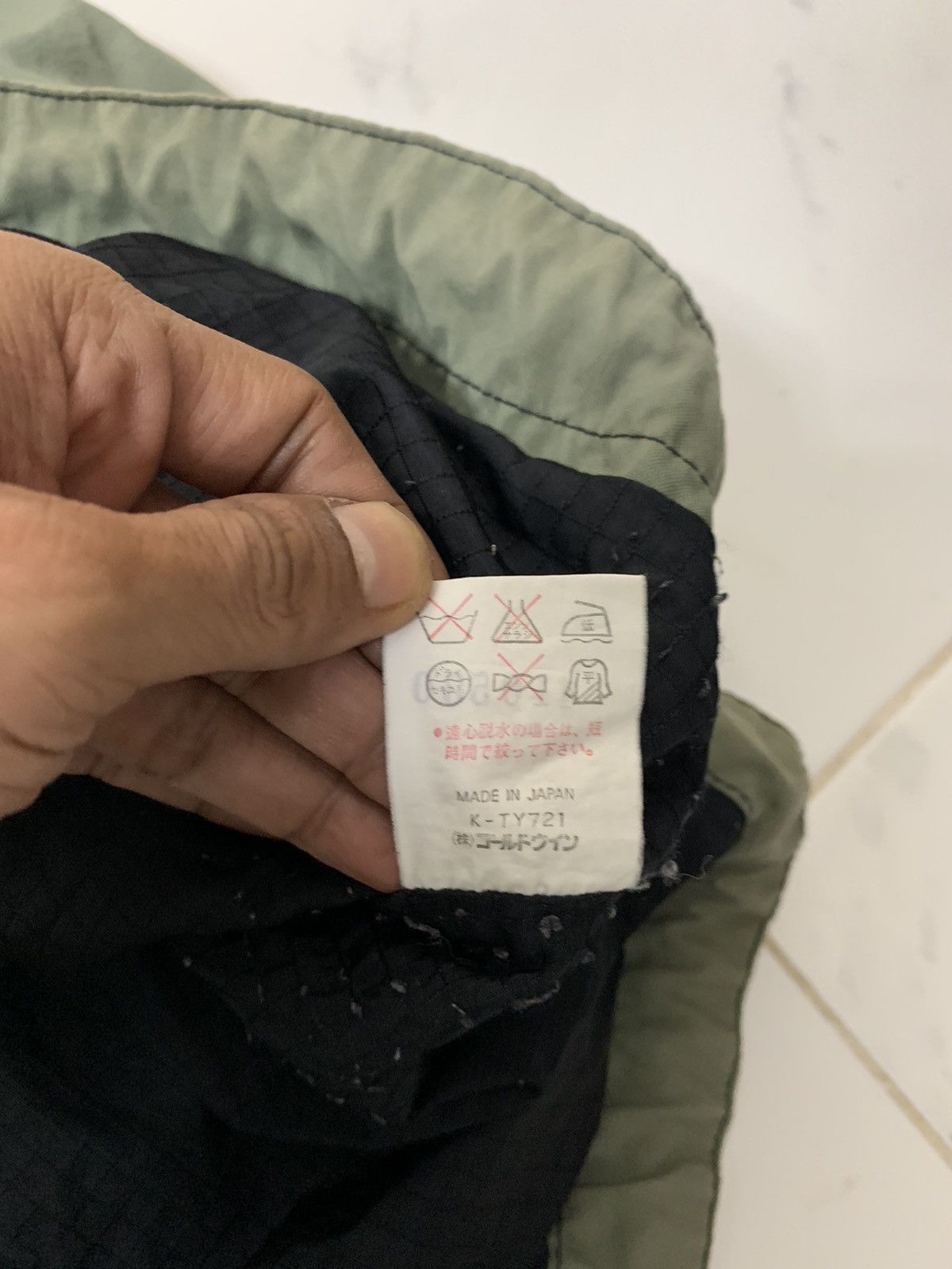 Japanese Brand Back Bowl By Goldwin Hoodie Pullover Windbreaker Size US XL / EU 56 / 4 - 7 Thumbnail