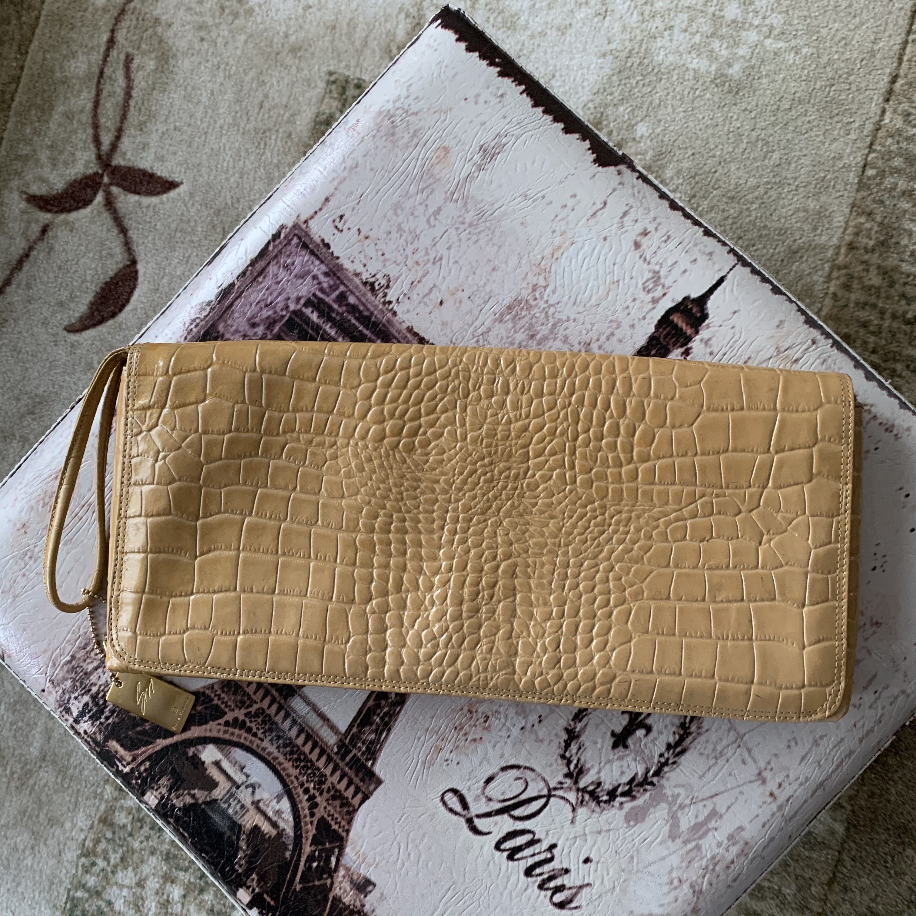 Other Stone Mountain large beige envelope clutch handbag Size ONE SIZE - 2 Thumbnail