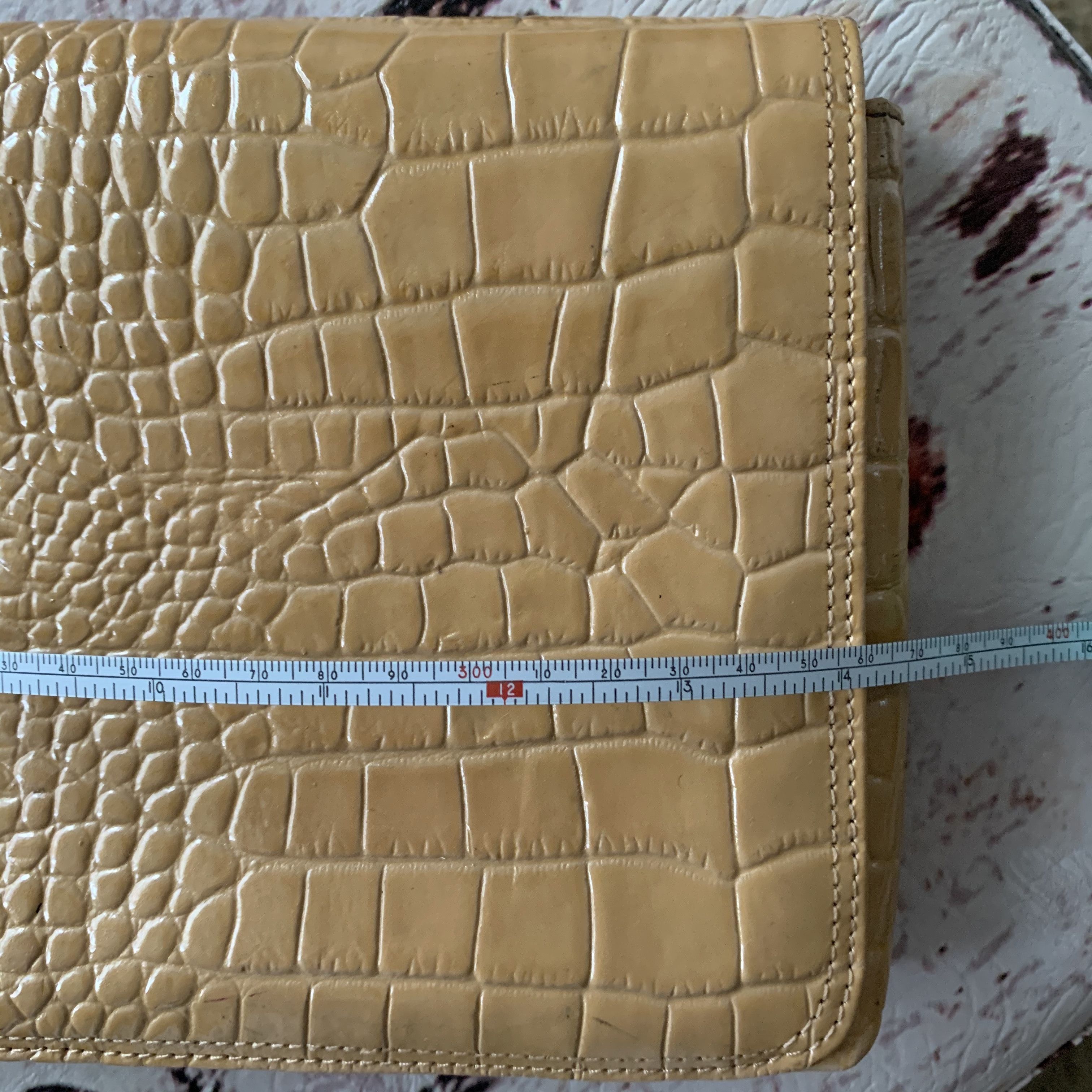 Other Stone Mountain large beige envelope clutch handbag Size ONE SIZE - 7 Thumbnail
