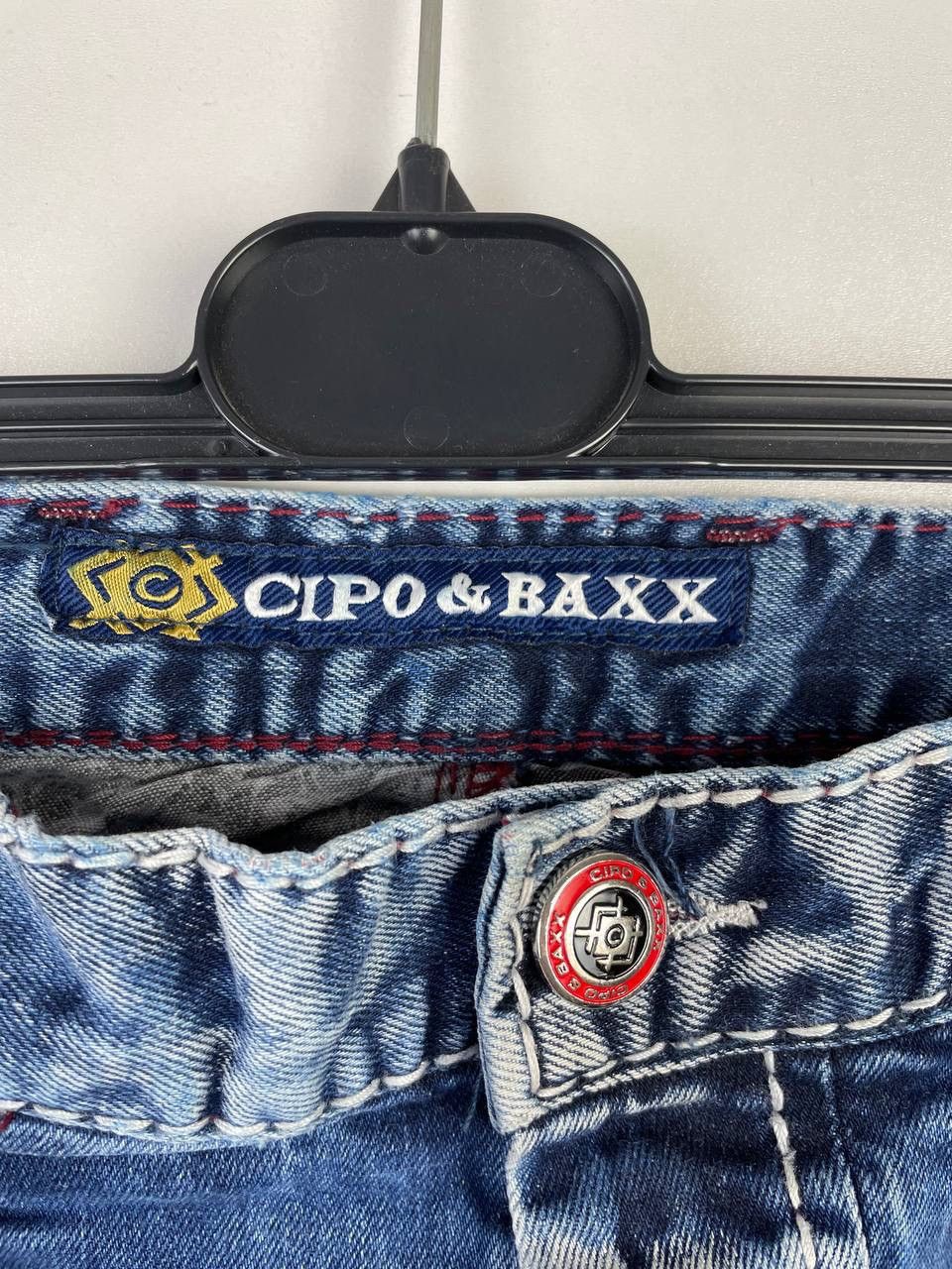 Denim & Co. Cipo Baxx crazy denim pants size 36 Size US 36 / EU 52 - 2 Thumbnail
