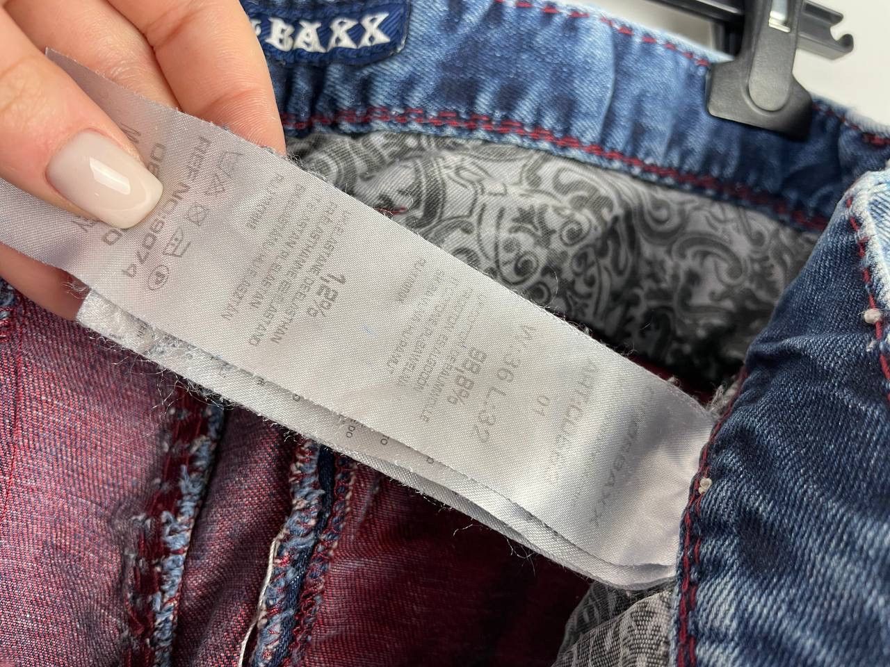 Denim & Co. Cipo Baxx crazy denim pants size 36 Size US 36 / EU 52 - 3 Thumbnail