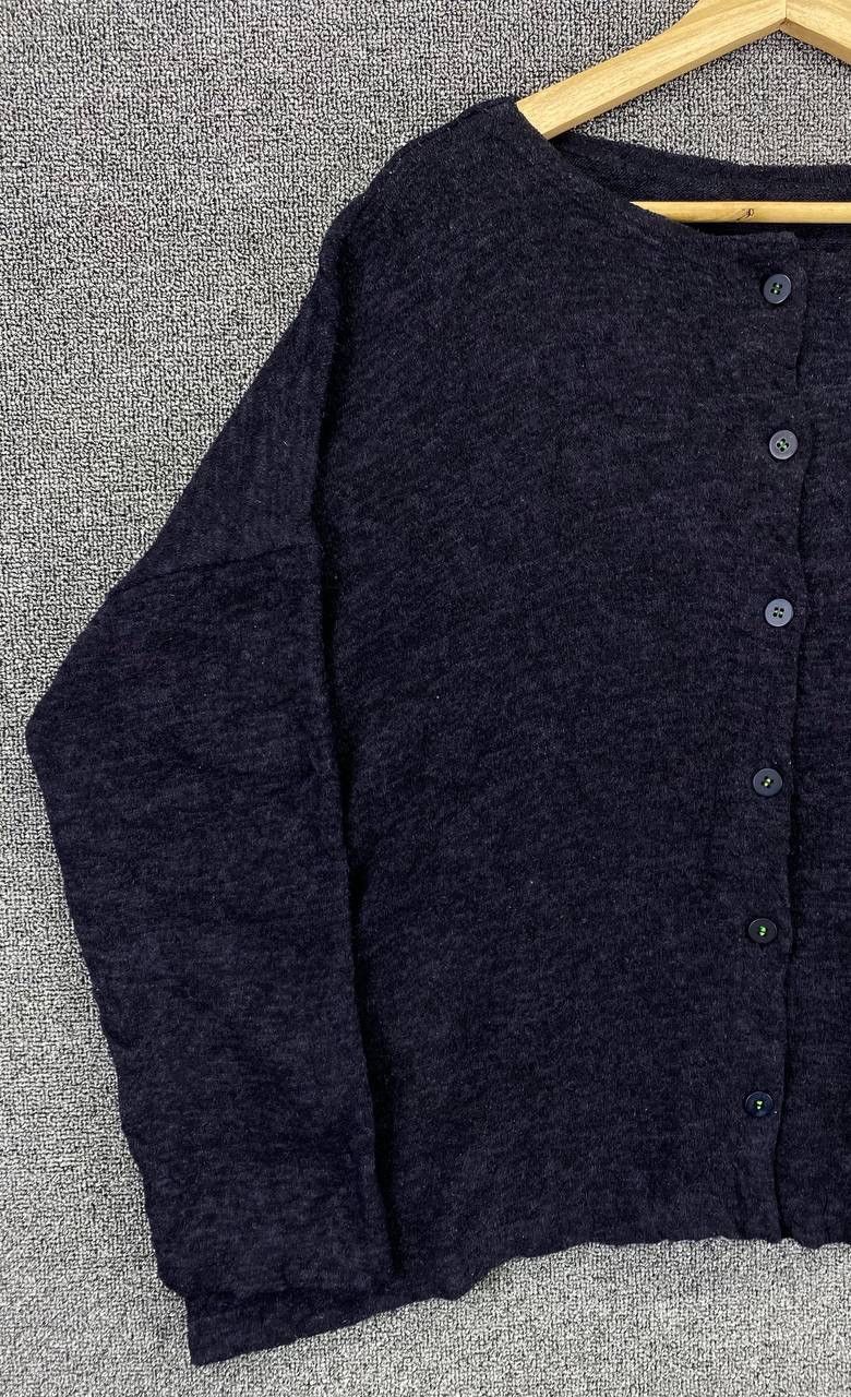 Issey Miyake Vintage Issey Miyake Rare Design Shirts Button Up Cardigan Size L / US 10 / IT 46 - 3 Thumbnail