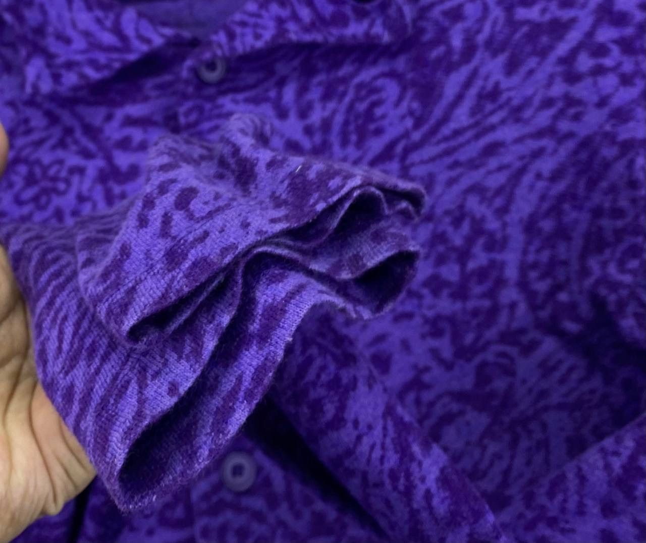 Issey Miyake Vintage Issey Miyake Plantation Paisley Cardigan Size M / US 6-8 / IT 42-44 - 9 Thumbnail