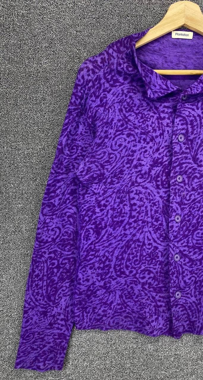 Issey Miyake Vintage Issey Miyake Plantation Paisley Cardigan Size M / US 6-8 / IT 42-44 - 3 Thumbnail
