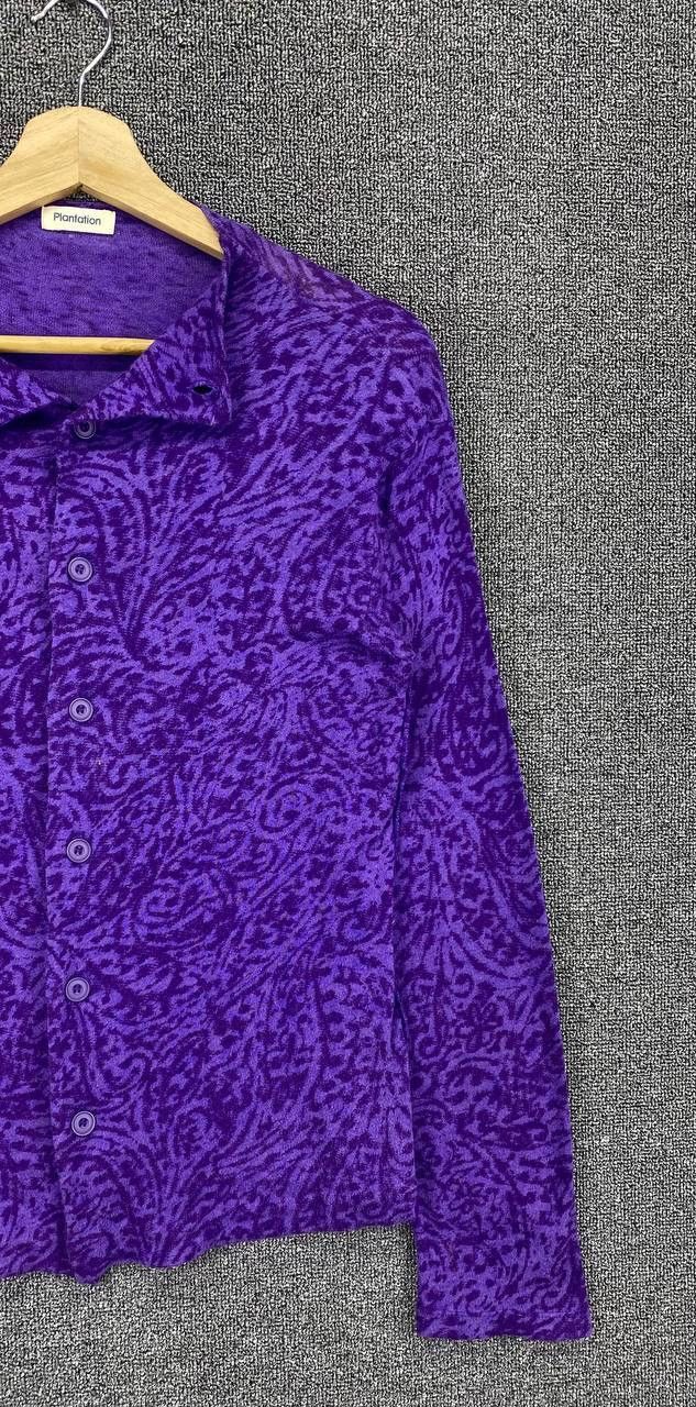 Issey Miyake Vintage Issey Miyake Plantation Paisley Cardigan Size M / US 6-8 / IT 42-44 - 4 Thumbnail