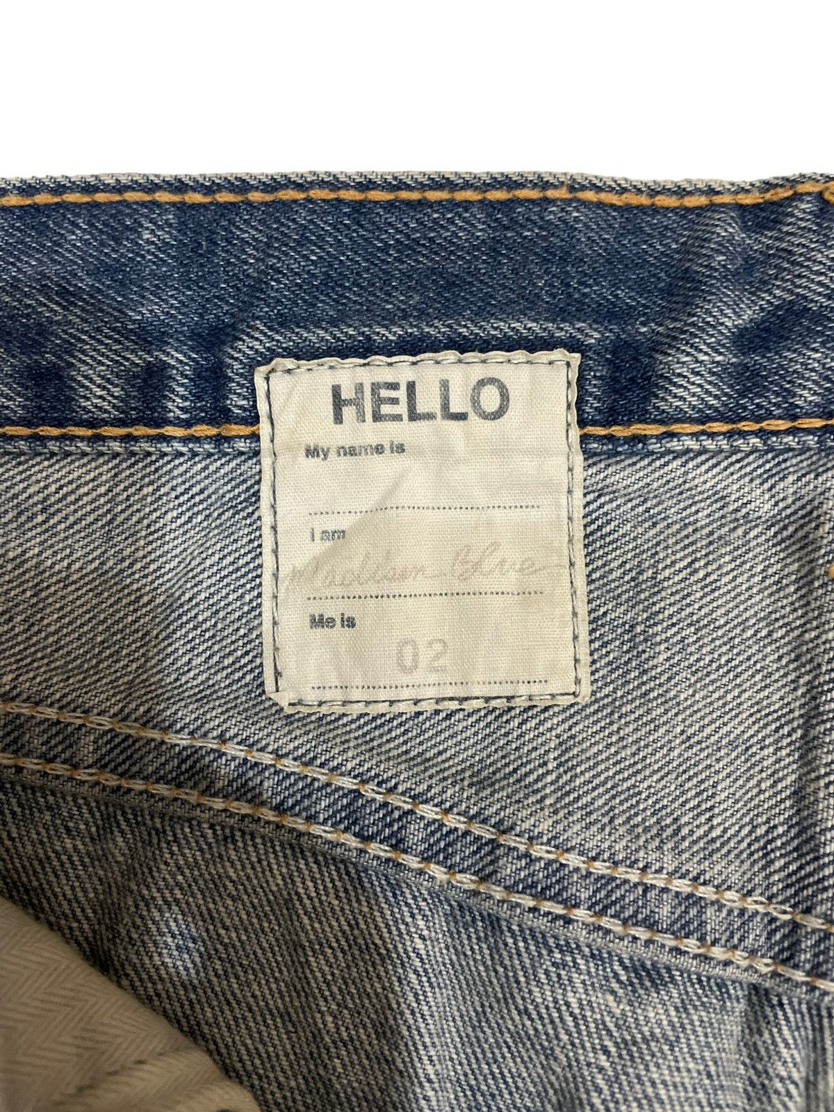 Japanese Brand × Seditionaries Vtg Madison Blue by Mariko Nakayama Distressed Jeans Size US 31 - 14 Thumbnail