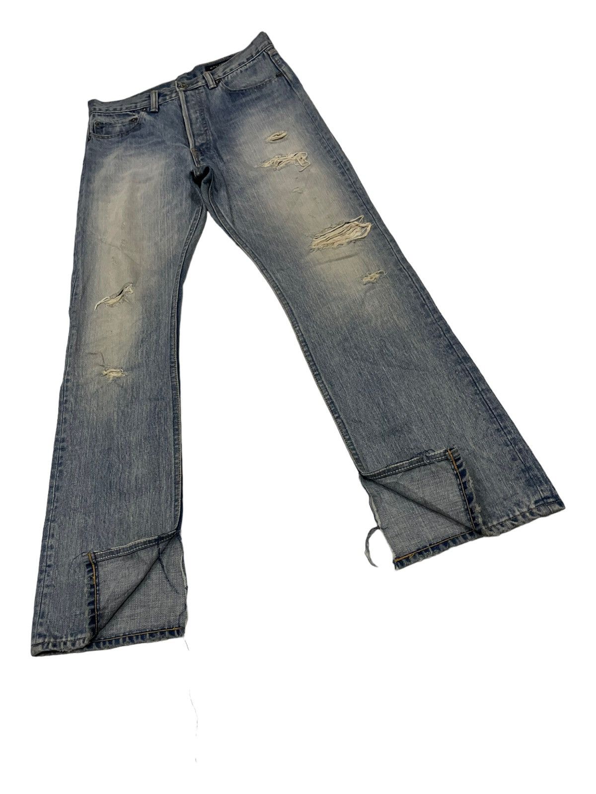 Japanese Brand × Seditionaries Vtg Madison Blue by Mariko Nakayama Distressed Jeans Size US 31 - 2 Thumbnail