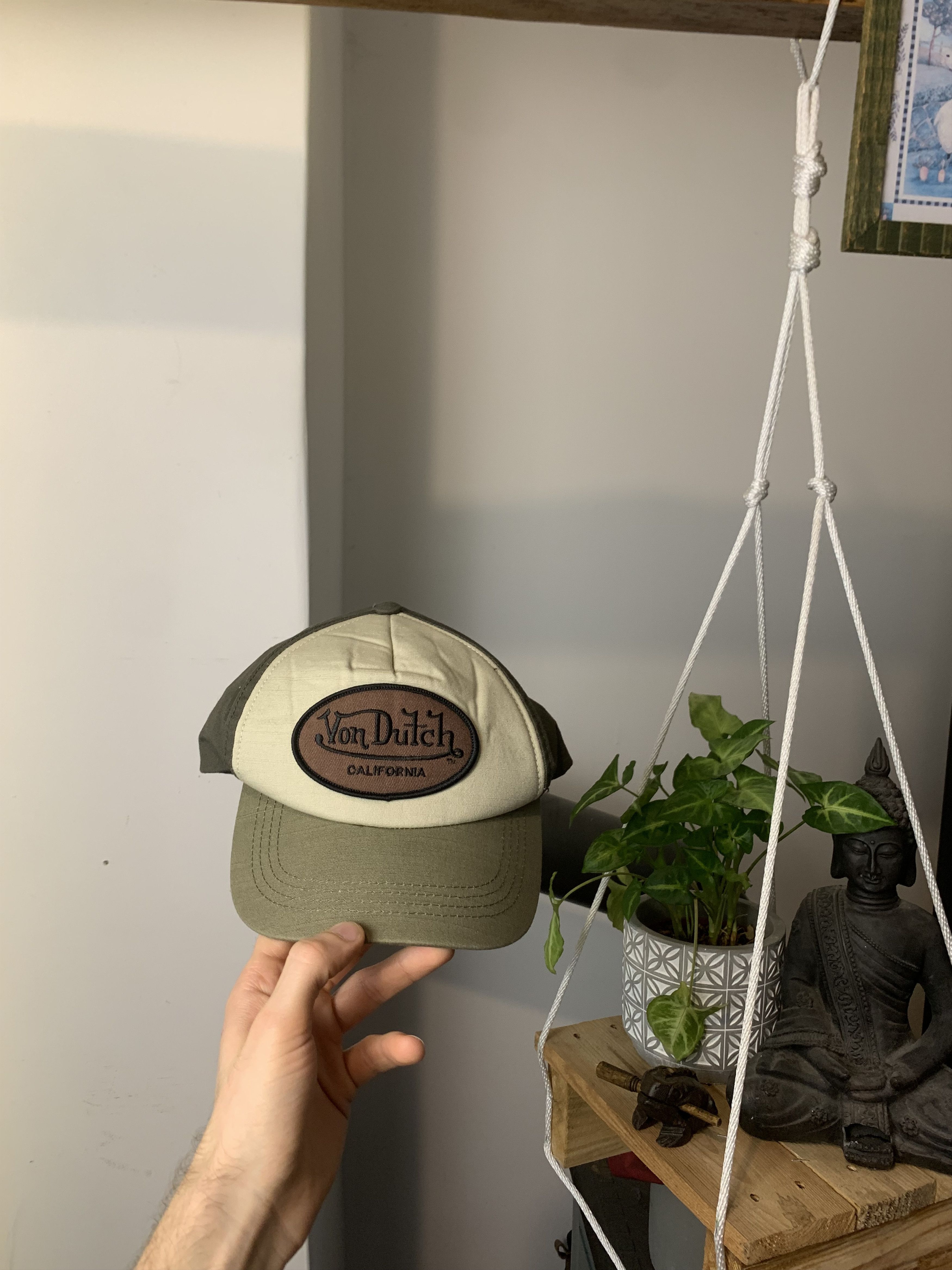 Vintage × Von Dutch Von Dutch California Big Logo Trucker Hat Size ONE SIZE - 1 Thumbnail