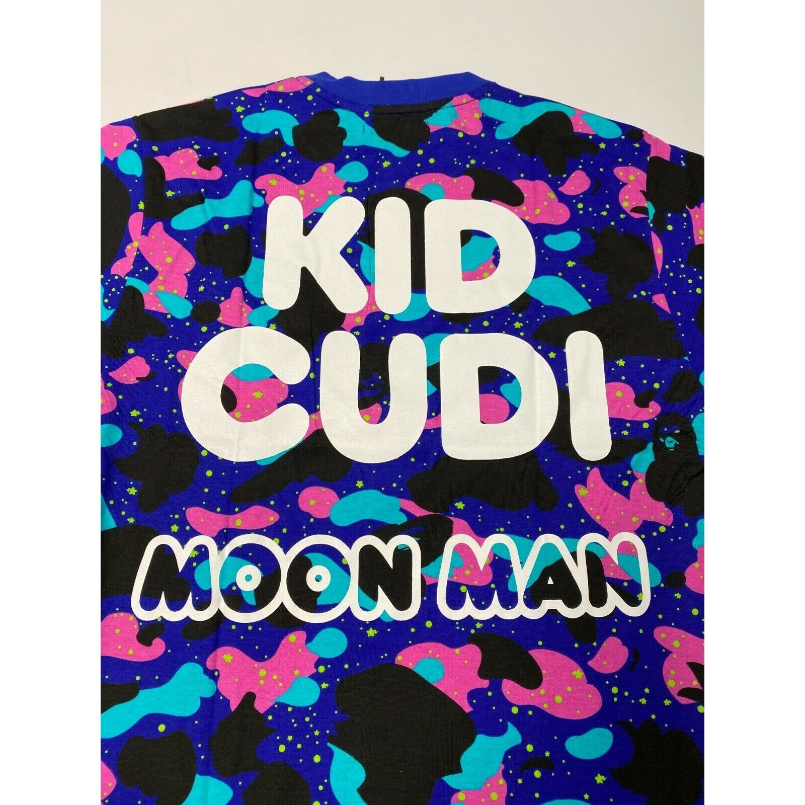 Bape × Kid Cudi New A Bathing Ape Bape Kid Cudi Moon Man Camouflage T-Shirt Size US M / EU 48-50 / 2 - 6 Thumbnail