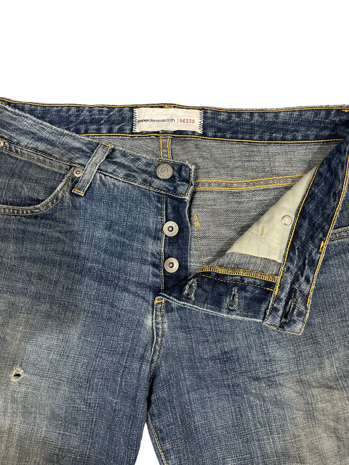 Paper Denim & Cloth × Vintage Vintage Paper Denim & Cloth Flared / Bootcut Denim Size US 31 - 12 Thumbnail