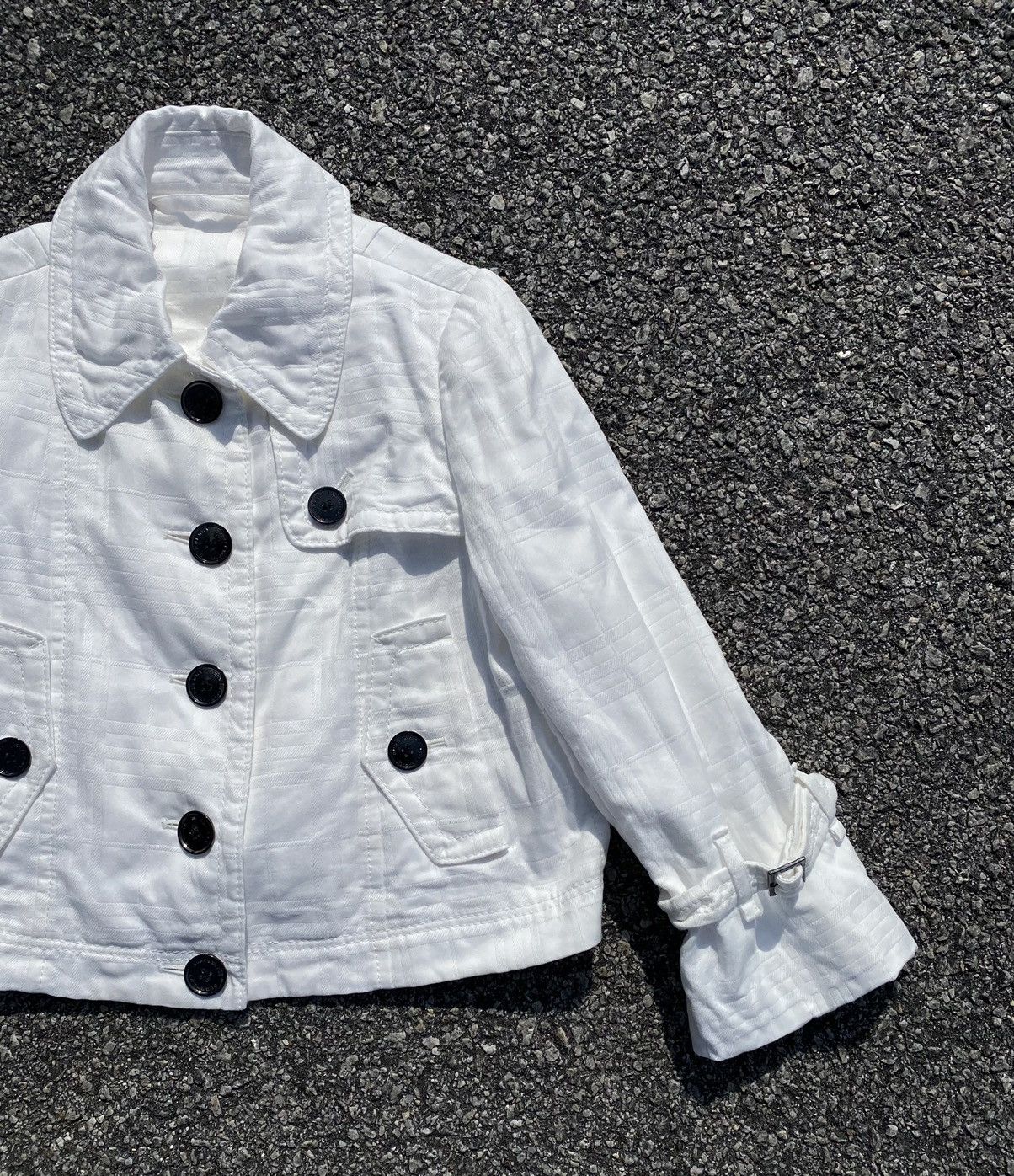 Burberry Vintage Burberry Black Label Cropped Coat Jacket Size M / US 6-8 / IT 42-44 - 3 Thumbnail
