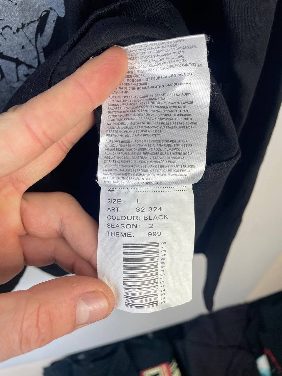 Buddha Skulls vintage long sleeve shirt size L