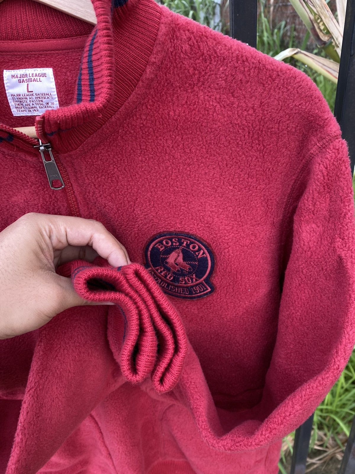 MLB GONE 🔥 Vintage Boston Red Sox MLB Fleece Sweatshirt Size US L / EU 52-54 / 3 - 6 Thumbnail