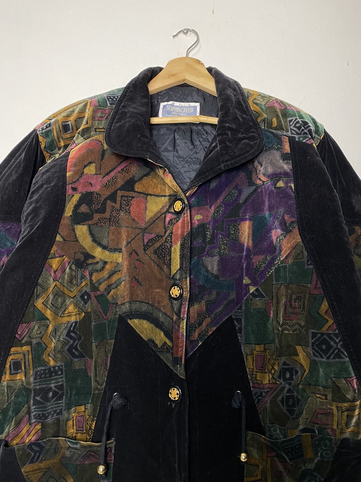 Japanese Brand OFFER 🔥 Vintage 90s Natural Art Jacket By Sophiscated Size US M / EU 48-50 / 2 - 4 Thumbnail
