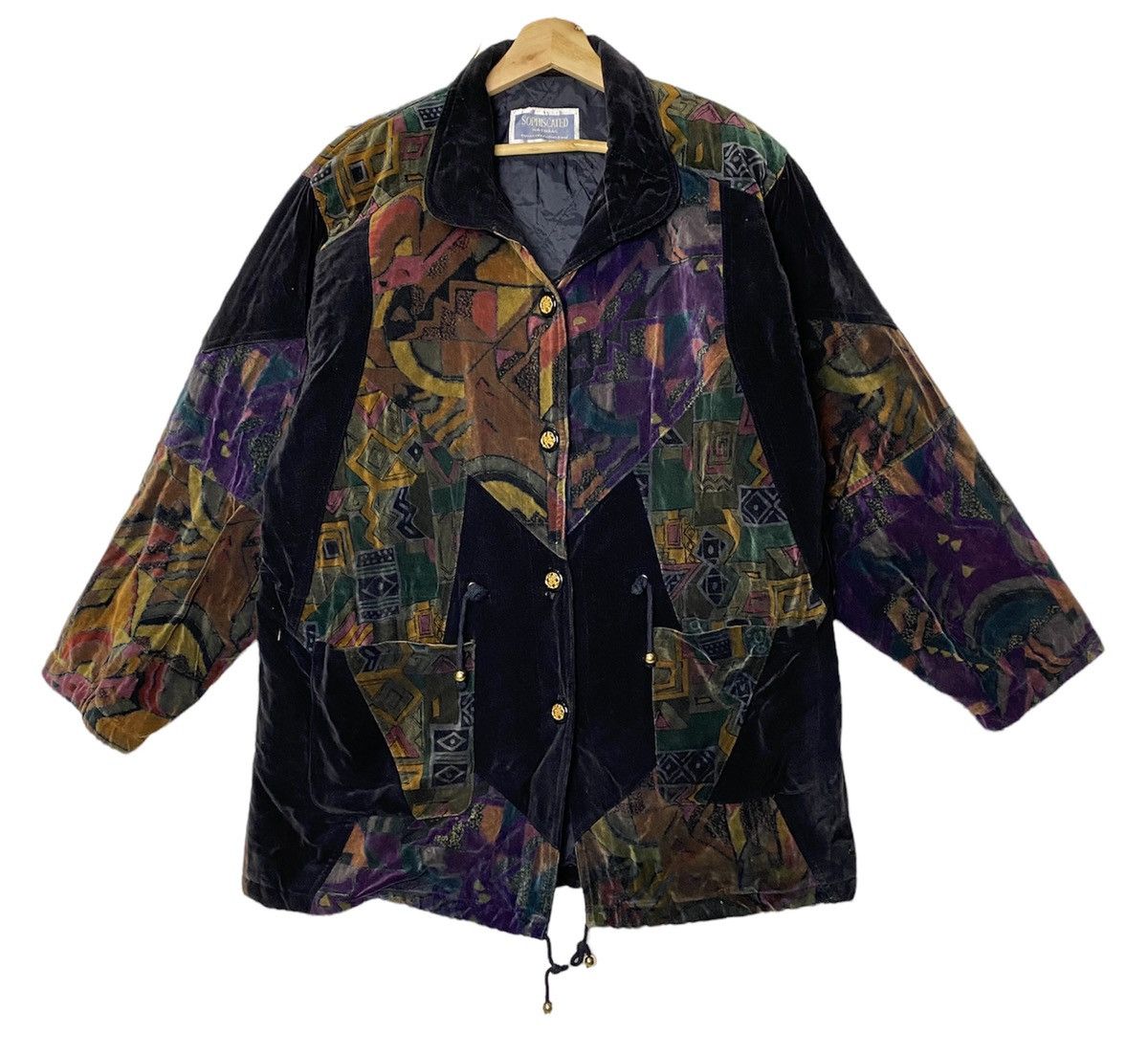 Japanese Brand OFFER 🔥 Vintage 90s Natural Art Jacket By Sophiscated Size US M / EU 48-50 / 2 - 1 Thumbnail