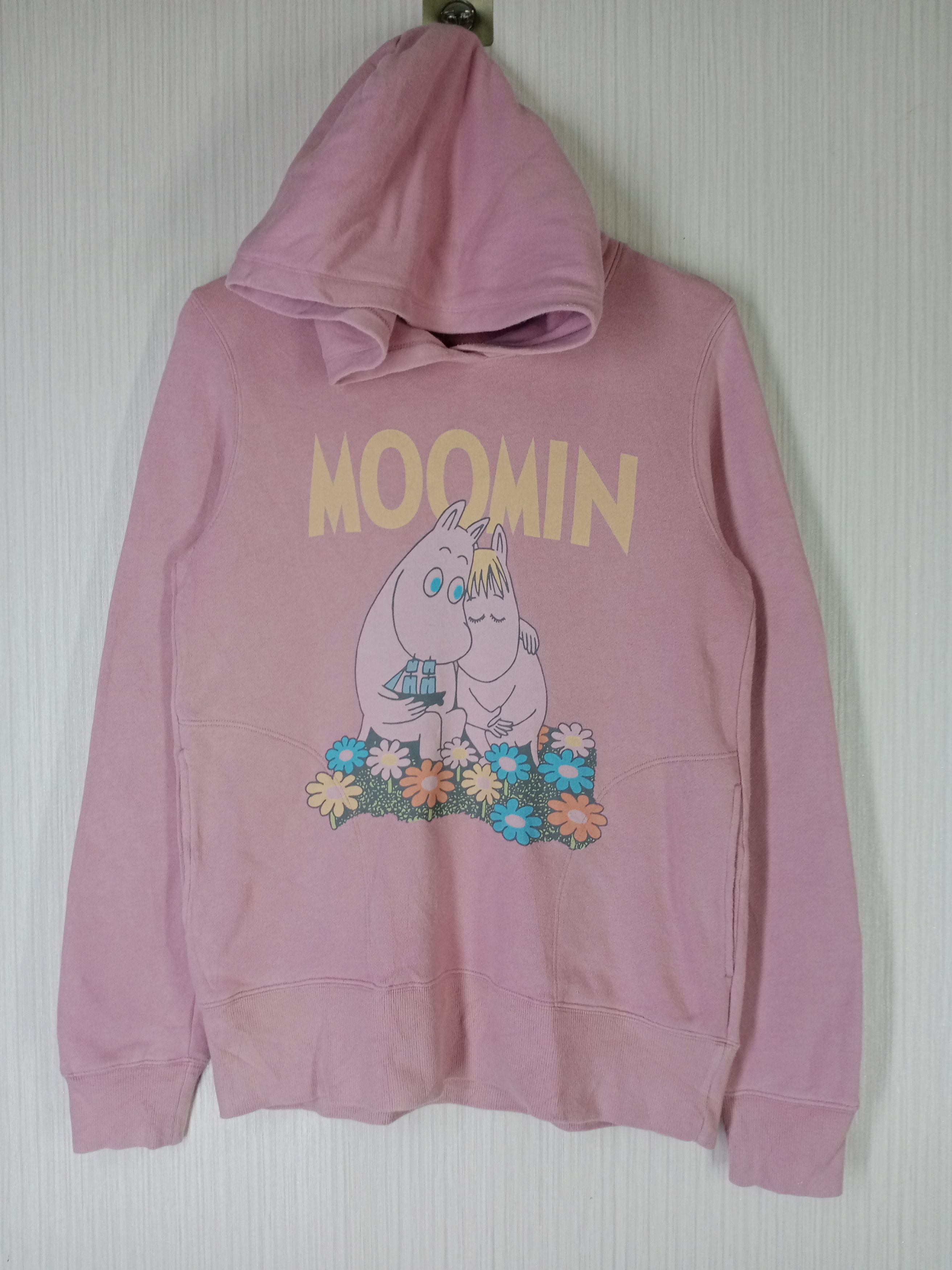 Anime × Cartoon Network × Vintage Rare Moomin Characters Hoodie Sweatshirt Size US M / EU 48-50 / 2 - 1 Thumbnail