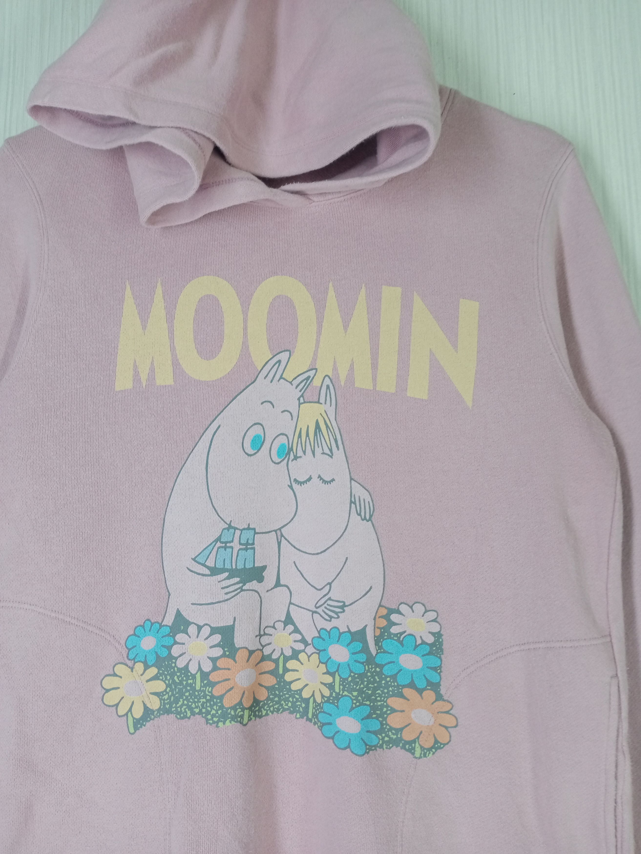 Anime × Cartoon Network × Vintage Rare Moomin Characters Hoodie Sweatshirt Size US M / EU 48-50 / 2 - 2 Thumbnail