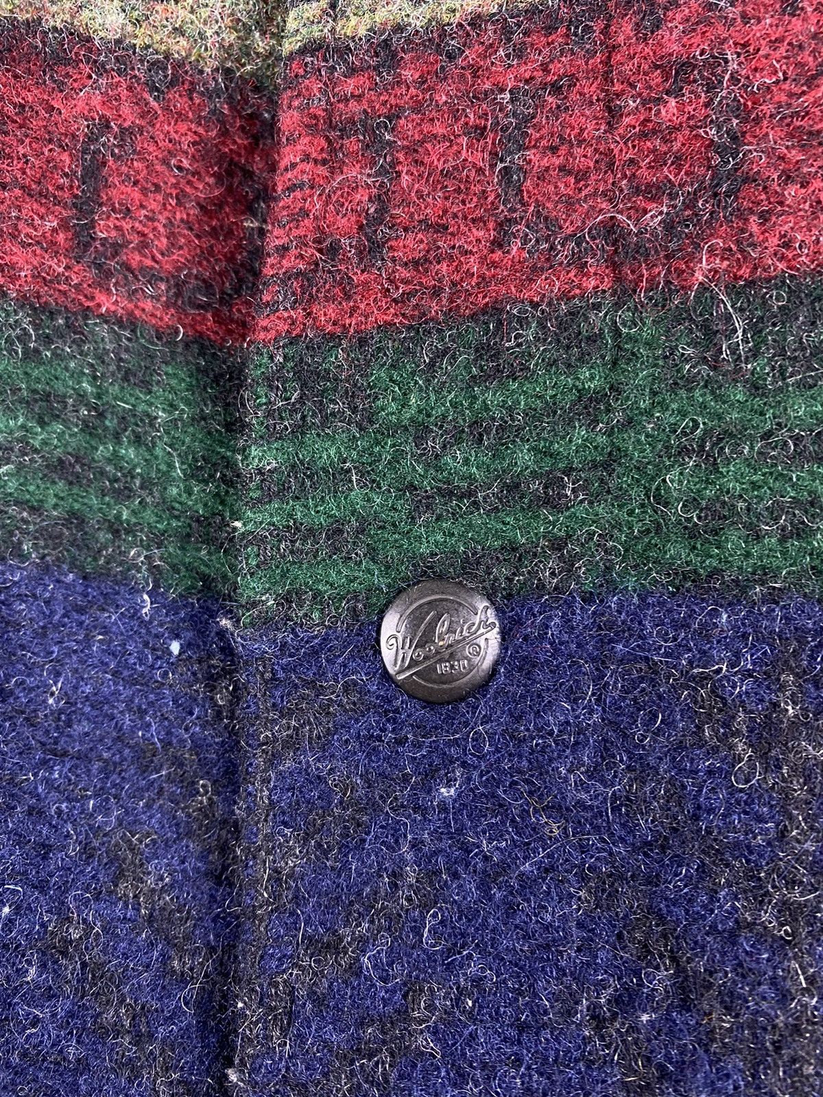 Woolrich Woolen Mills Vintage Woolrich Stripes Multicolour Light Puffer Vest Size US M / EU 48-50 / 2 - 4 Thumbnail