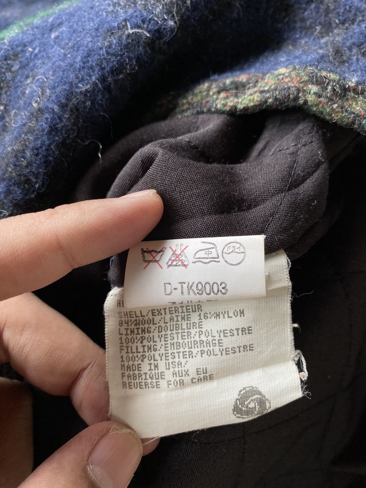 Woolrich Woolen Mills Vintage Woolrich Stripes Multicolour Light Puffer Vest Size US M / EU 48-50 / 2 - 6 Thumbnail