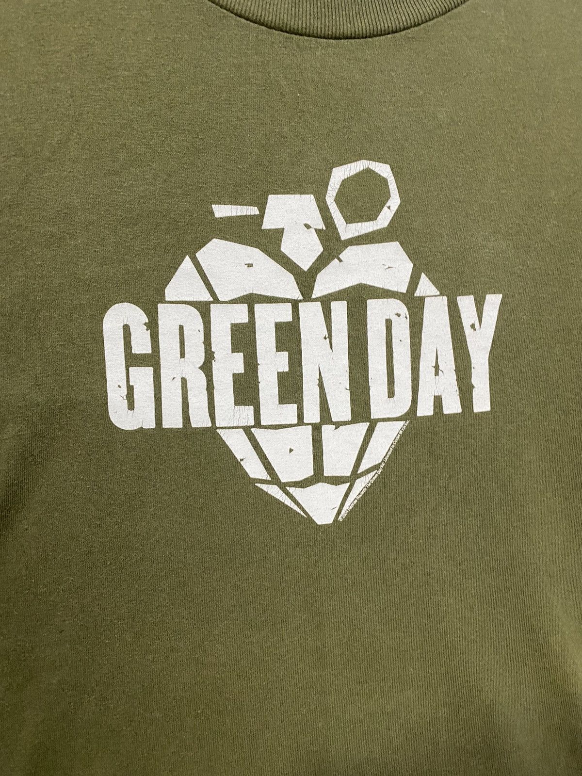 Band Tees × Vintage Vintage Band Tee Greenday American Idiot Medium Size US M / EU 48-50 / 2 - 3 Thumbnail