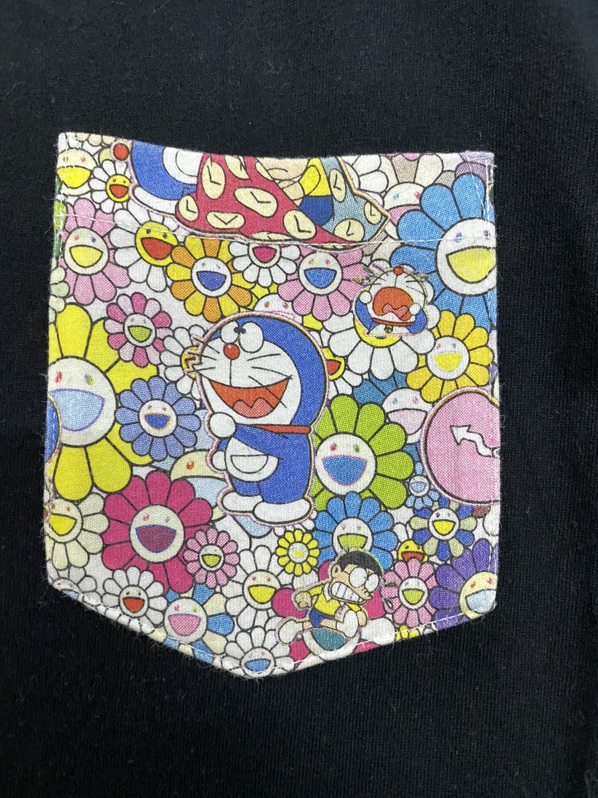 Designer × Takashi Murakami × Uniqlo Takashi Murakami X Doraemon Uniqlo Pocket Tee Xsmall Size US XS / EU 42 / 0 - 4 Thumbnail