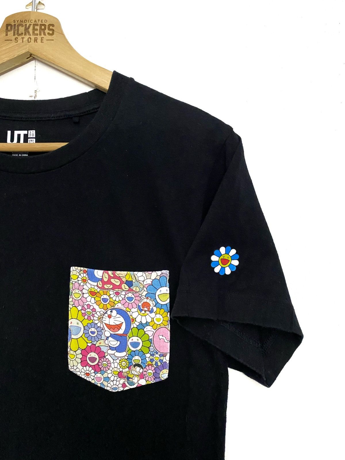 Designer × Takashi Murakami × Uniqlo Takashi Murakami X Doraemon Uniqlo Pocket Tee Xsmall Size US XS / EU 42 / 0 - 3 Thumbnail