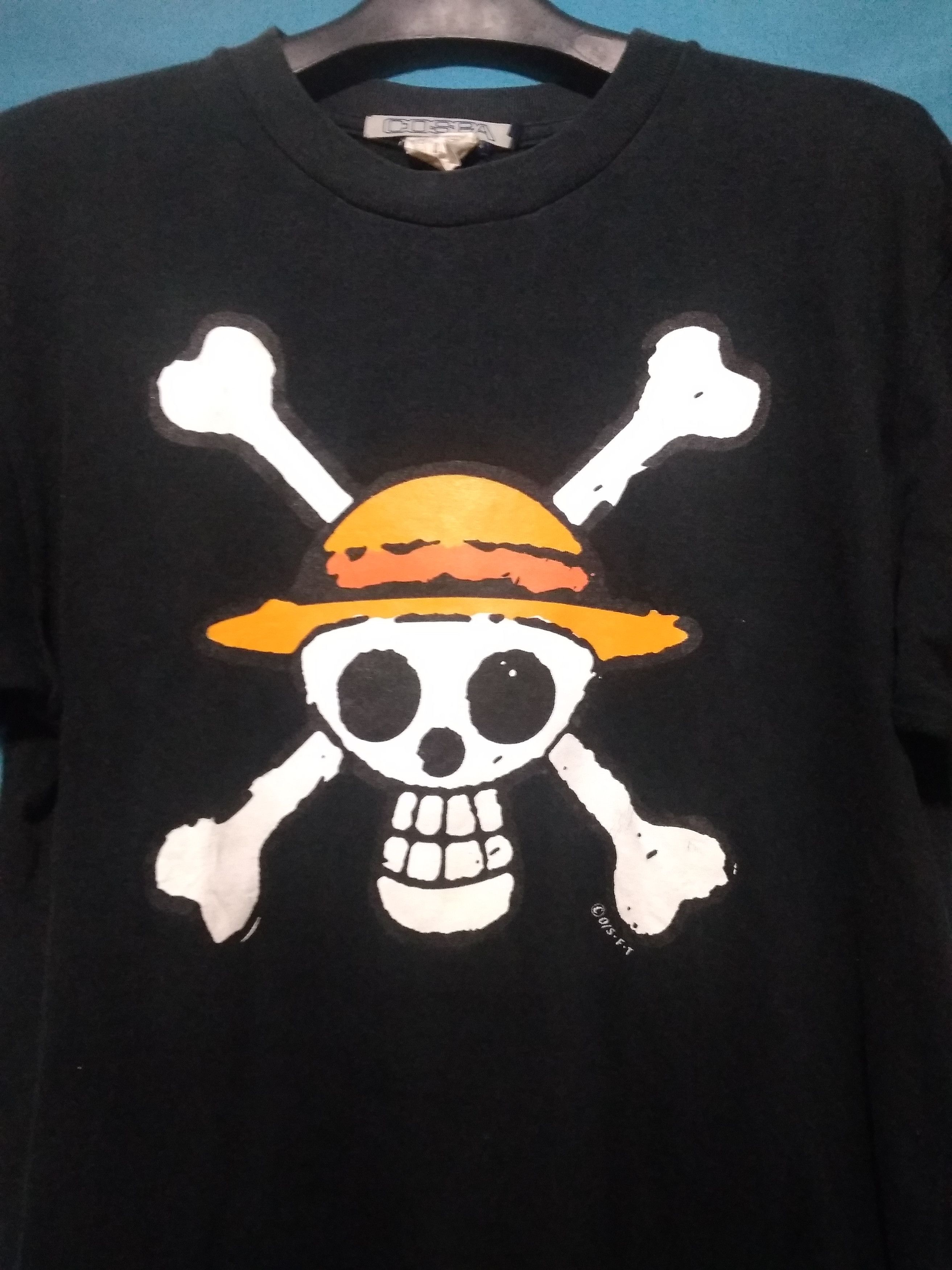 Anime Vintage One Piece Straw Hat Pirates t shirt Cospa Size US M / EU 48-50 / 2 - 1 Thumbnail
