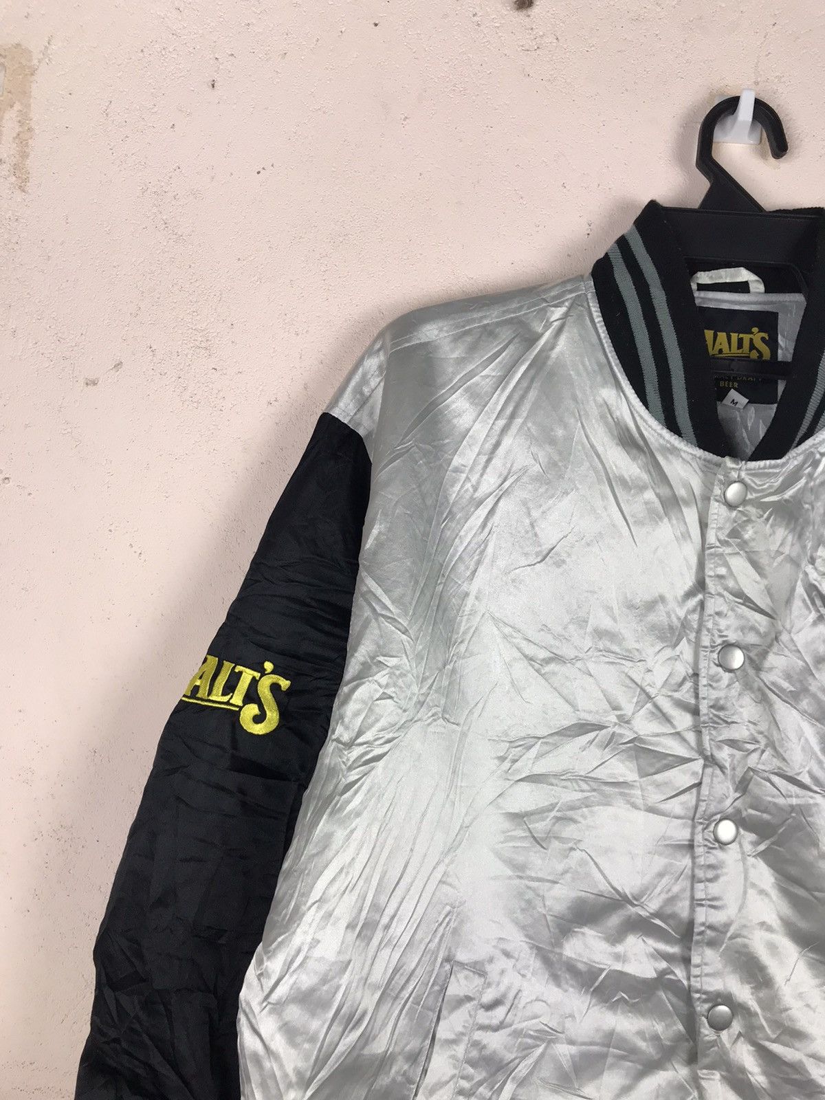 Vintage Vintage 90's Malts Baseball Team bomber jacket Size US M / EU 48-50 / 2 - 6 Thumbnail