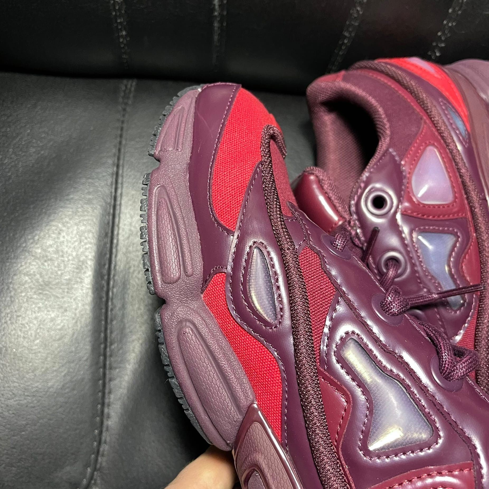Adidas × Raf Simons Raf Simons x Ozweego 3 Burgundy Size US 9.5 / EU 42-43 - 10 Thumbnail