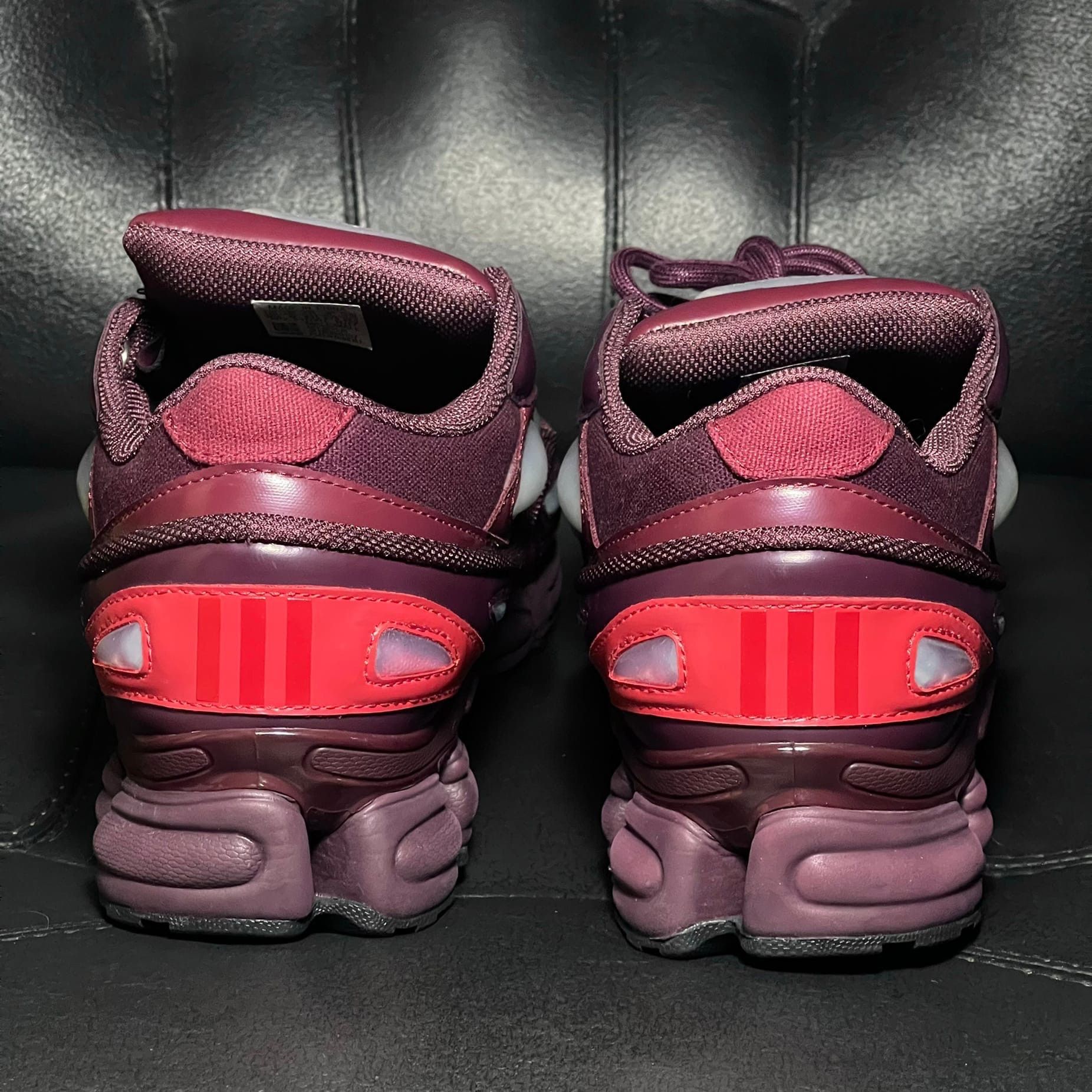 Adidas × Raf Simons Raf Simons x Ozweego 3 Burgundy Size US 9.5 / EU 42-43 - 2 Thumbnail