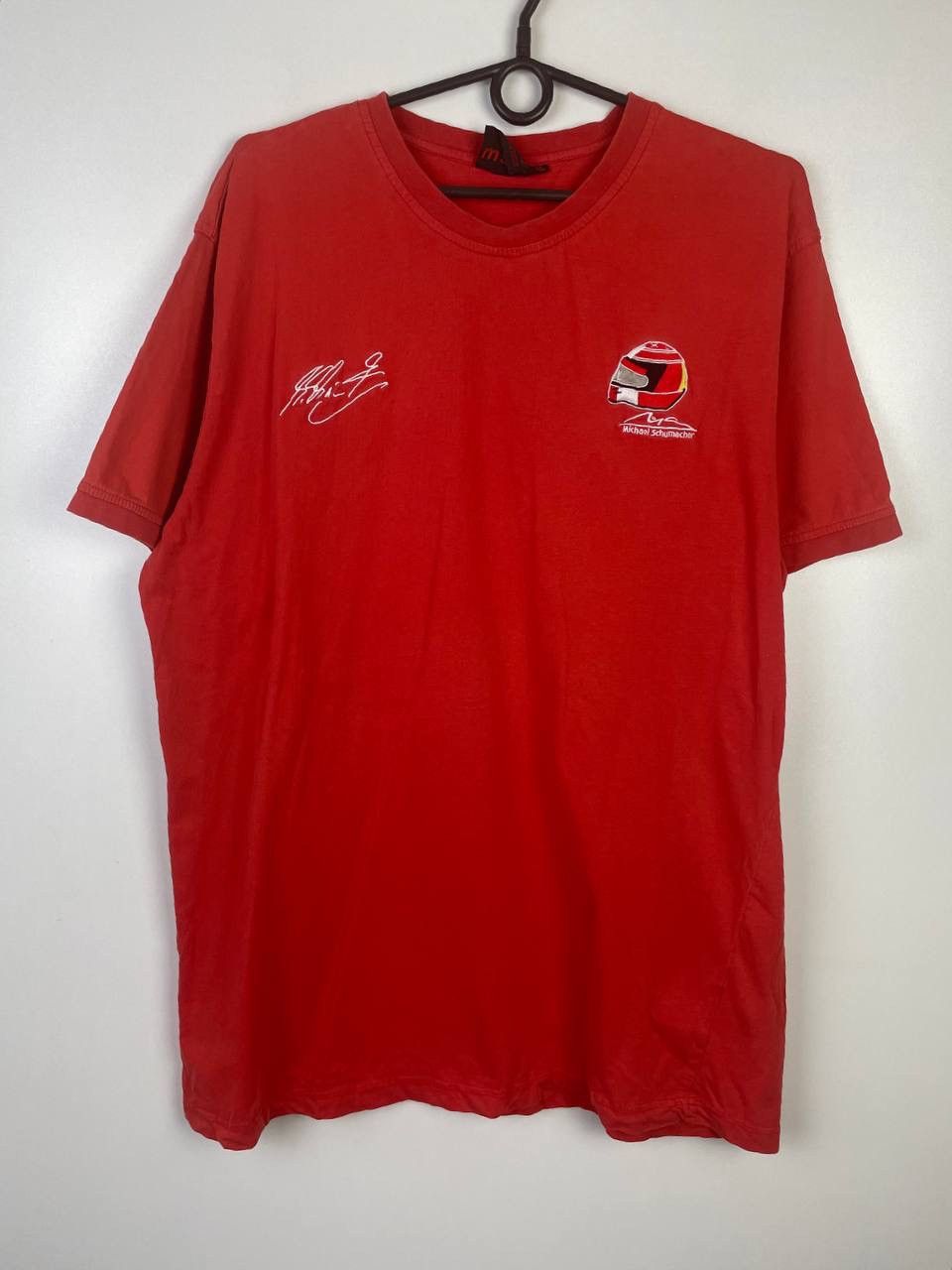 Vintage Michael Schumacher vintage t-shirt size Xl Size US XL / EU 56 / 4 - 1 Thumbnail