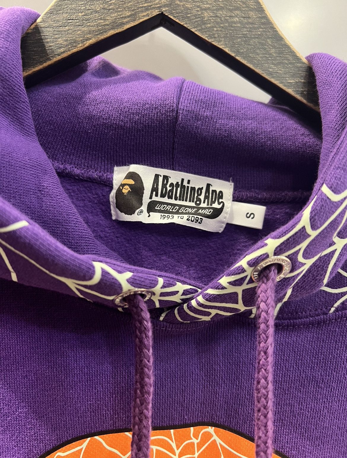 Bape Halloween Purple Hoodie