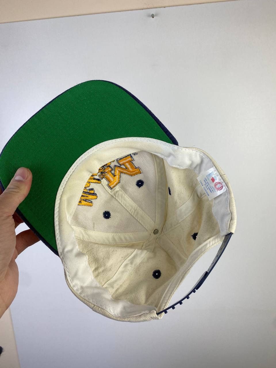 Vintage Michigan 90s vintage hat size OS Size ONE SIZE - 4 Thumbnail