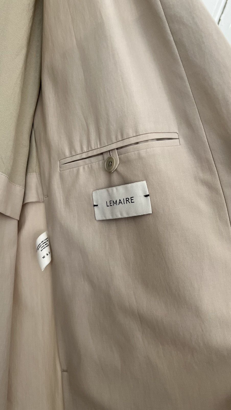 Lemaire Beige trenchcoat Size US L / EU 52-54 / 3 - 4 Thumbnail