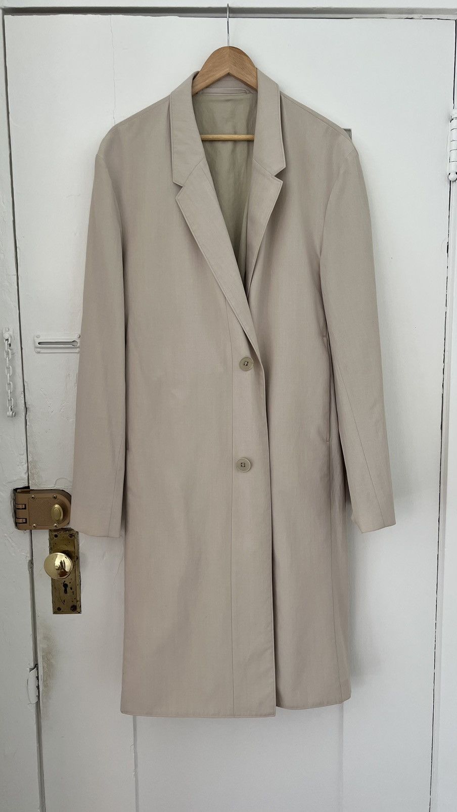 Lemaire Beige trenchcoat Size US L / EU 52-54 / 3 - 2 Thumbnail