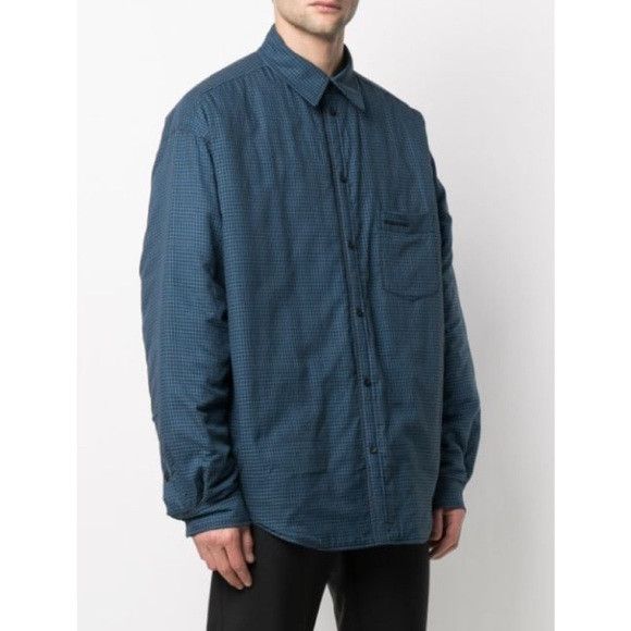 Balenciaga Padded Overshirt Jacket Size US M / EU 48-50 / 2 - 1 Thumbnail