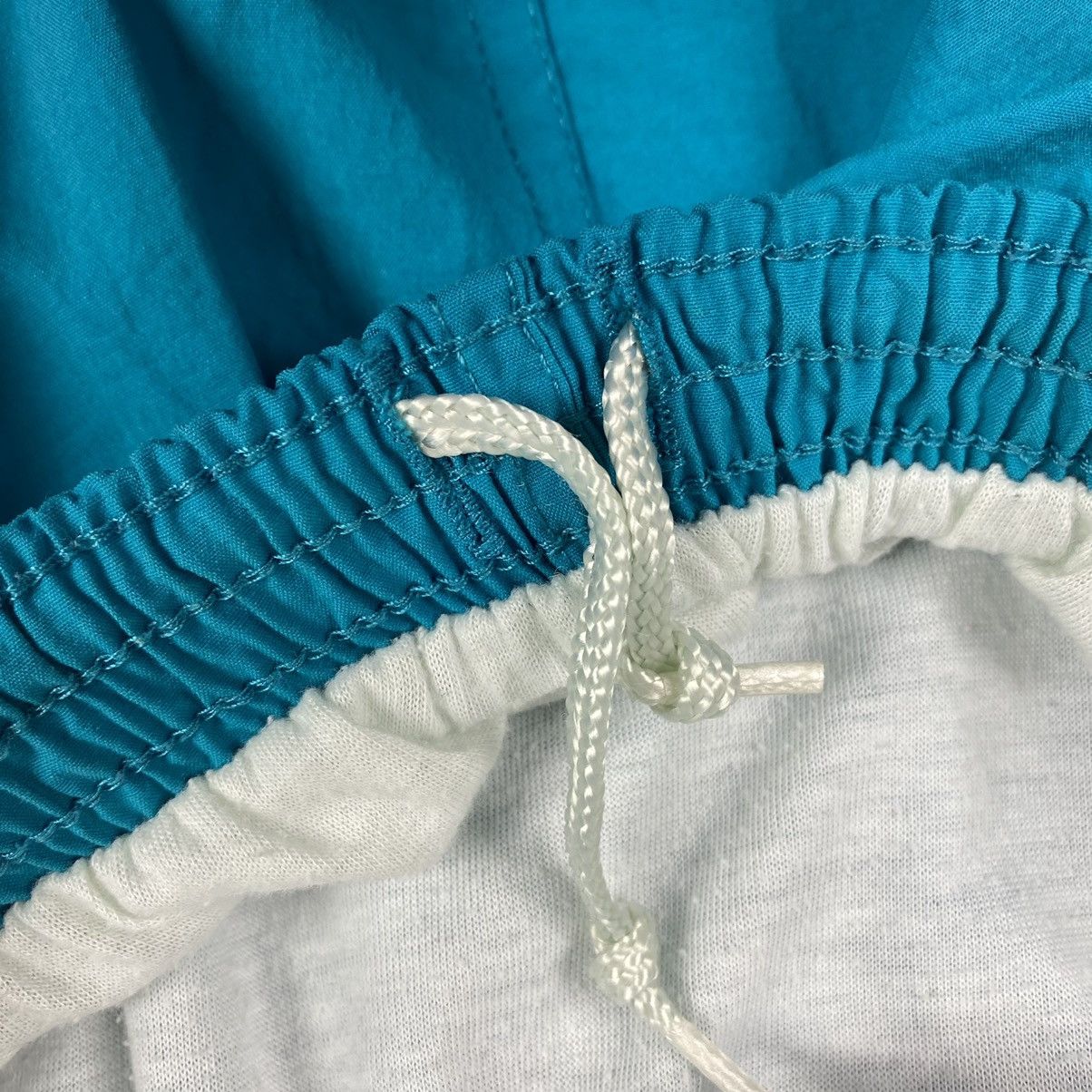 Vintage 1980s Vintage Nike Aqua Blue Nylon Shorts XL Size US 36 / EU 52 - 6 Thumbnail