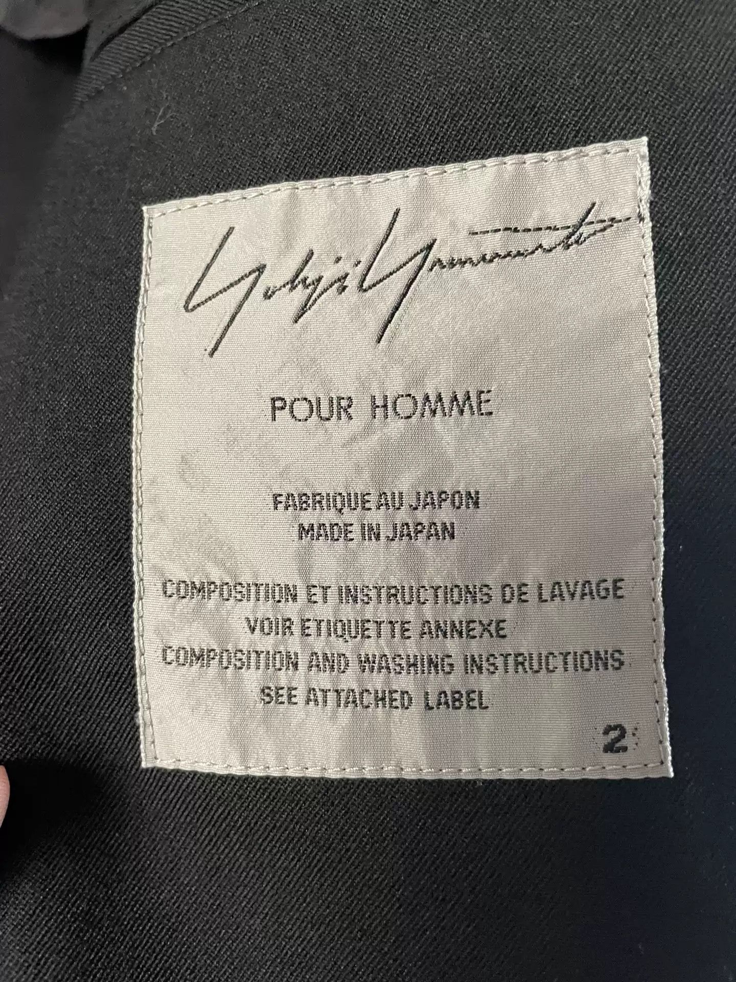 Yohji Yamamoto Yohji Yamamoto 16ss Dog Walking Suit Size US M / EU 48-50 / 2 - 5 Thumbnail