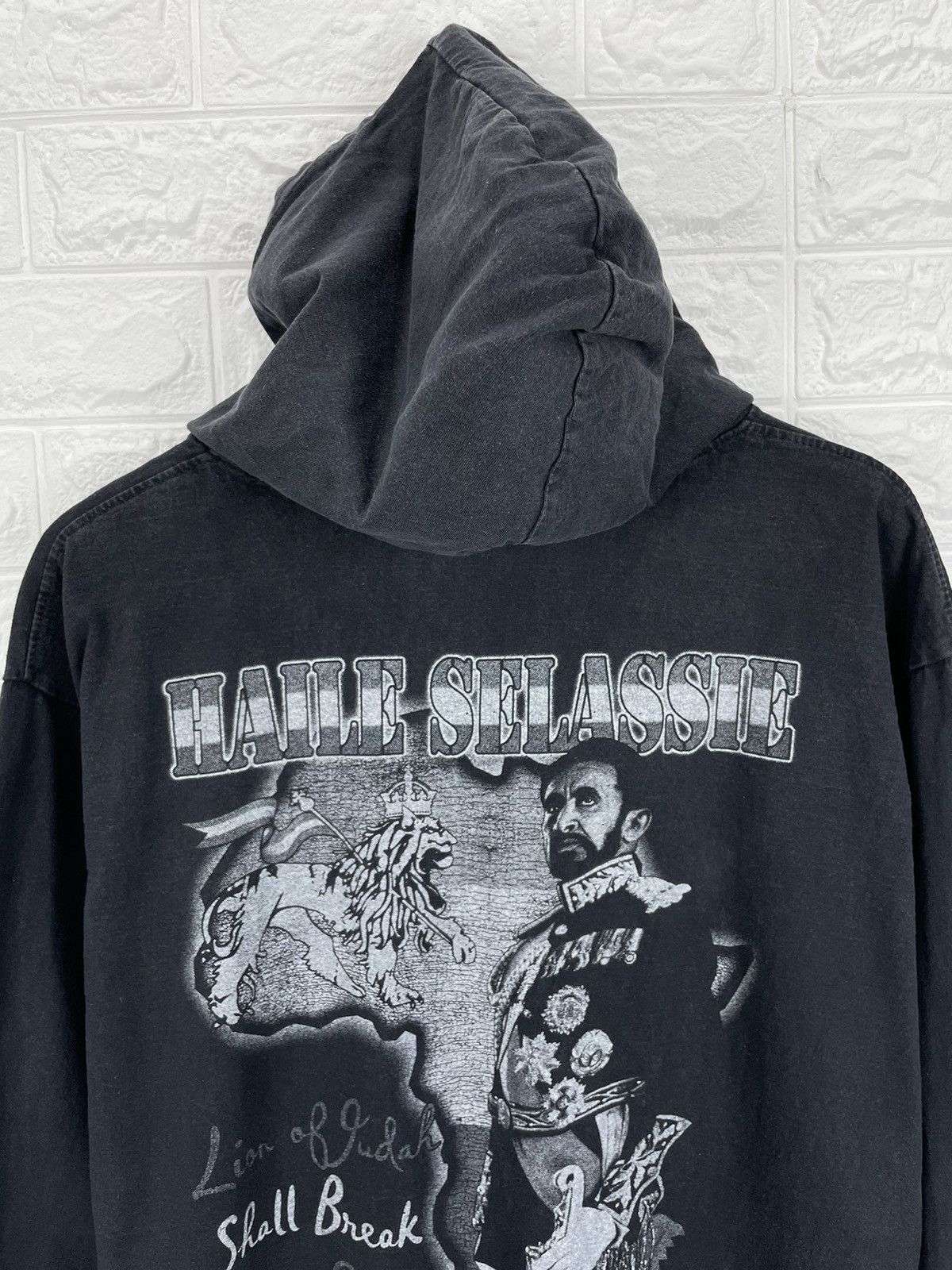 Vintage Haile Selassie Rasta Revolution Rap Longsleeve