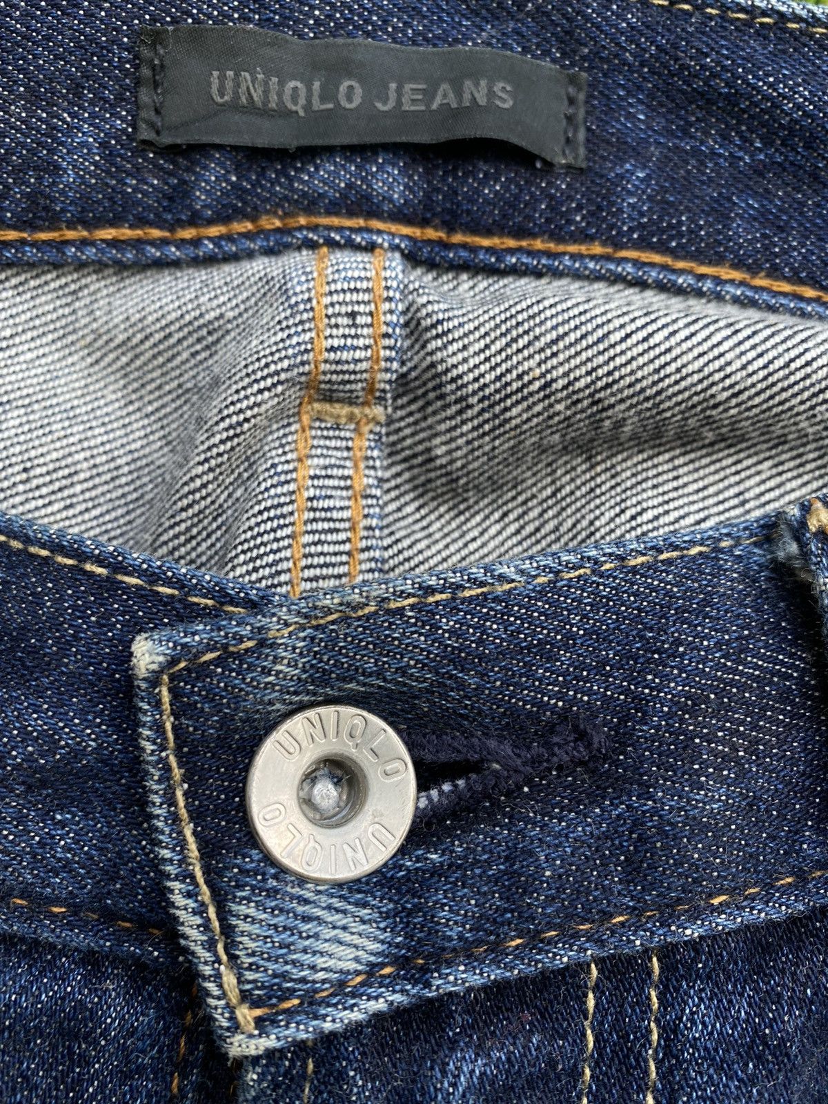 Japanese Brand SHOOT 🔥 Vintage Distressed Selvedge Denim Jeans By Uniqlo Size US 30 / EU 46 - 4 Thumbnail